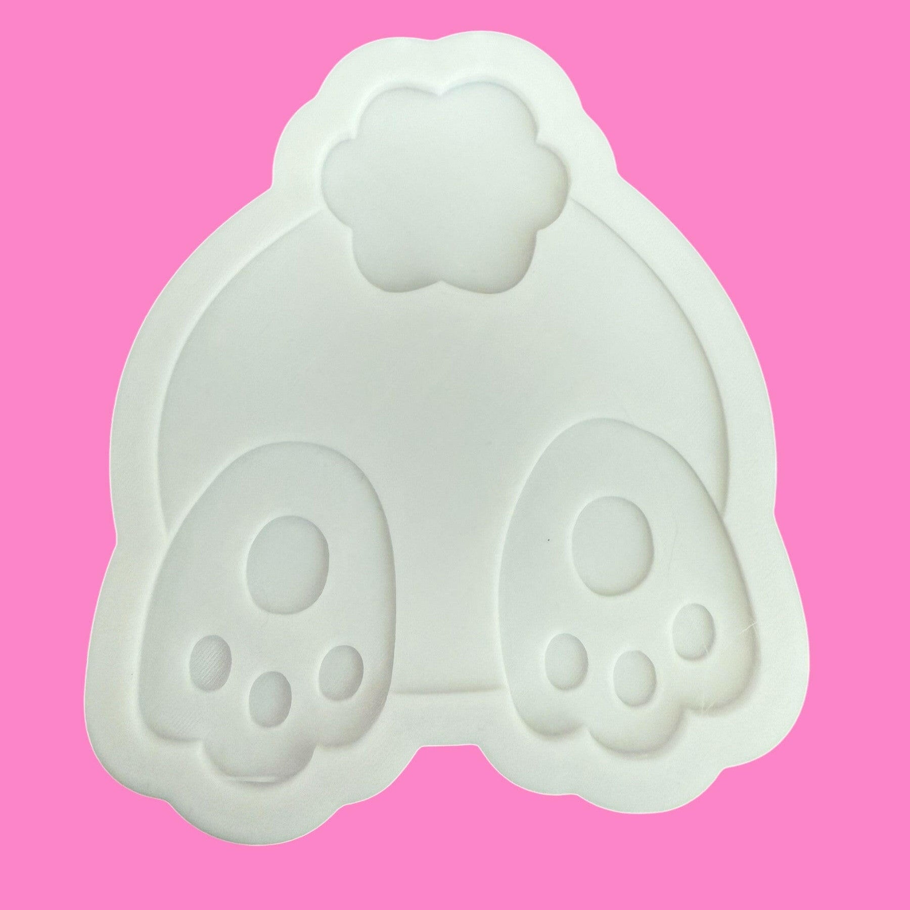 Bunny Tail and Feet Multilayered Stamp and Cookie Cutter – Adorable Baking Tool.