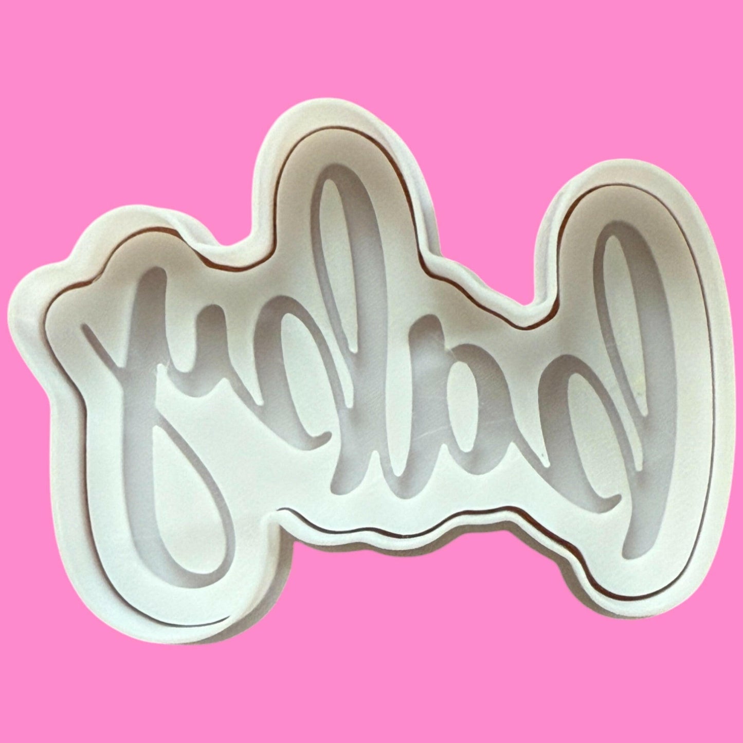 Baby Font Stamp & Cookie Cutter – Outboss Style.