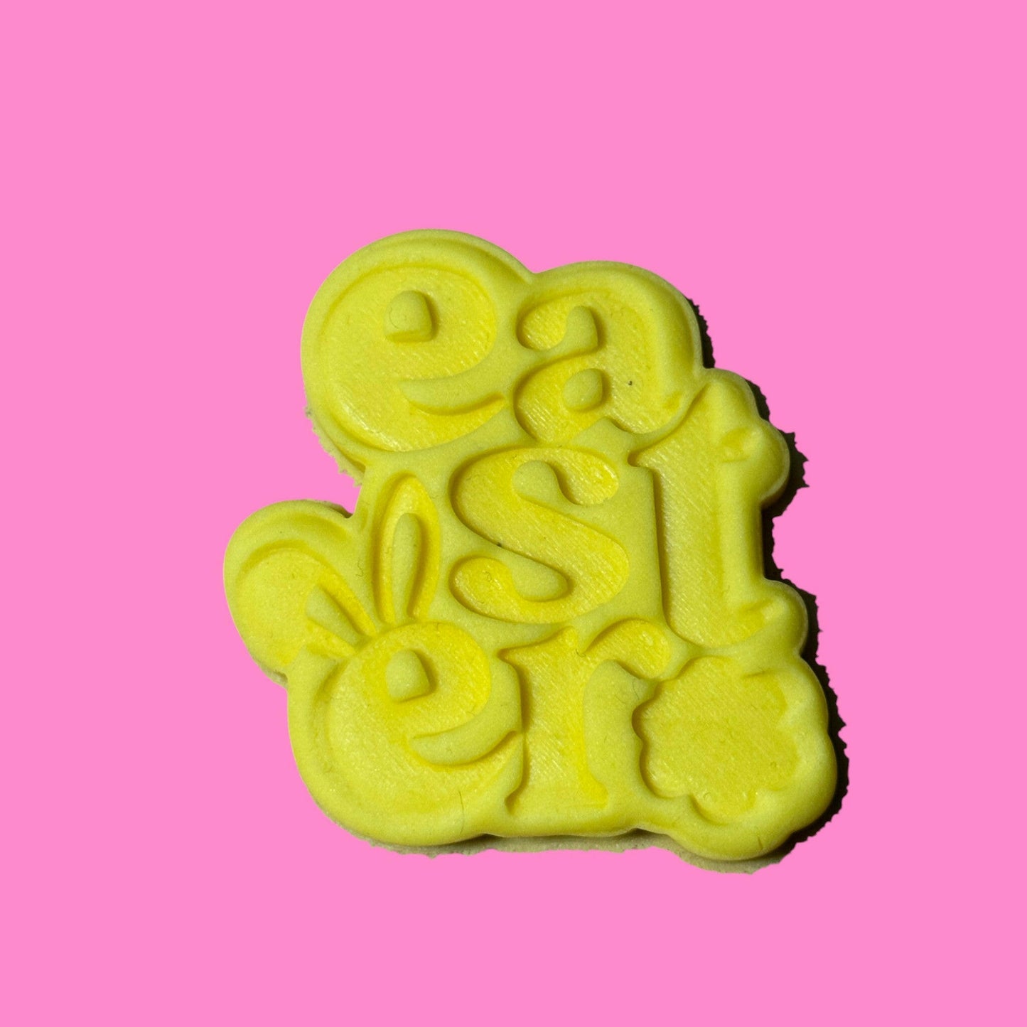 Easter Font Cookie Cutter & Stamp | Festive Spring Baking | PLA.