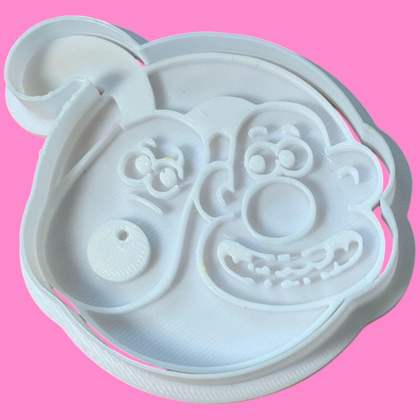 Wallace & Gromit-Inspired Cookie Cutter & Stamp | Emboss & Outboss Variants | PLA