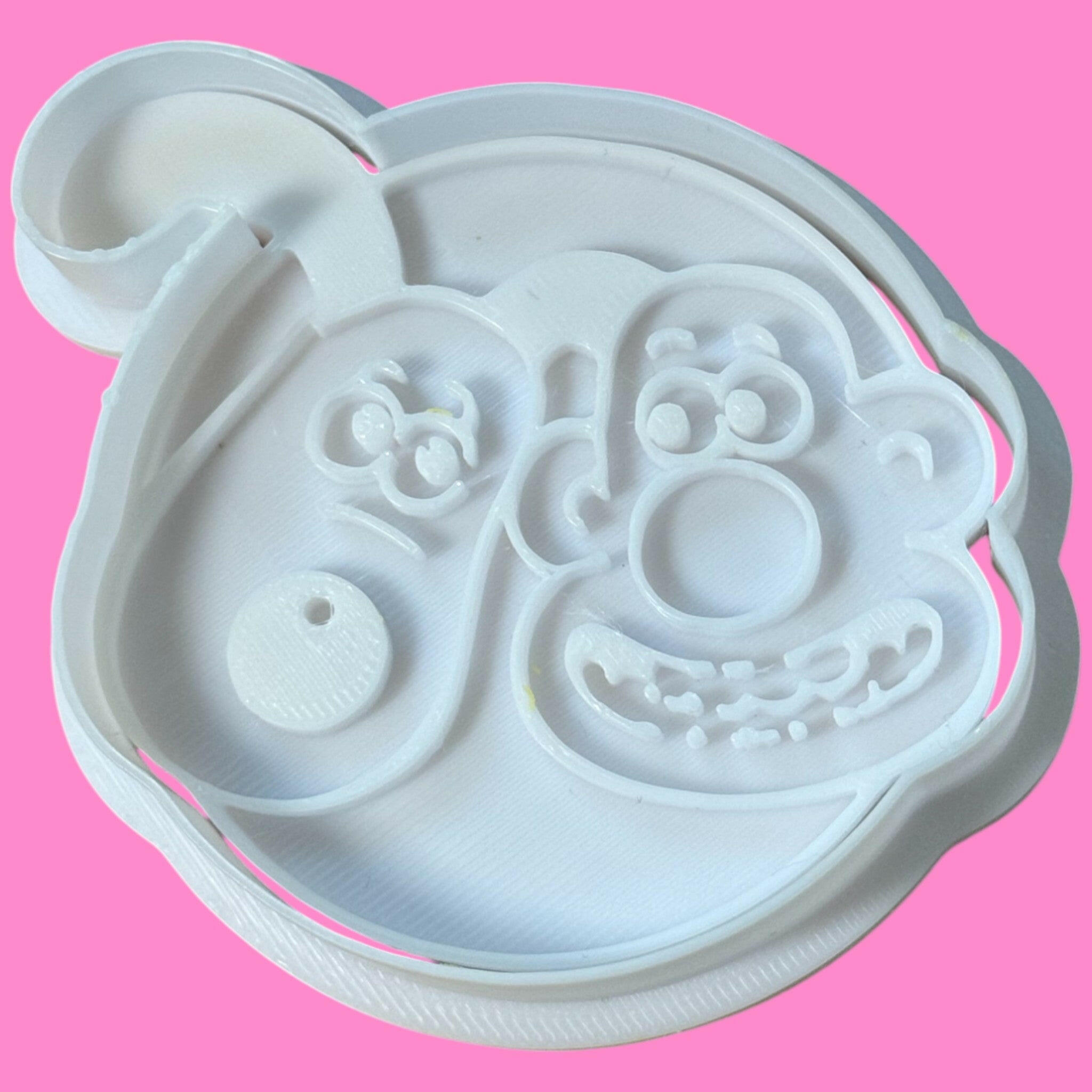 Wallace & Gromit-Inspired Cookie Cutter & Stamp | Emboss & Outboss Variants | PLA
