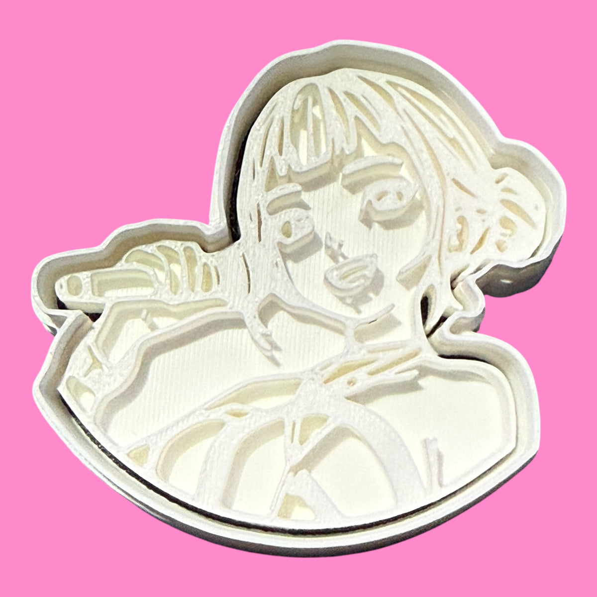 K-Pop Demon Hunters Cookie Cutter Set - Anime-Inspired Idol Characters & Logo