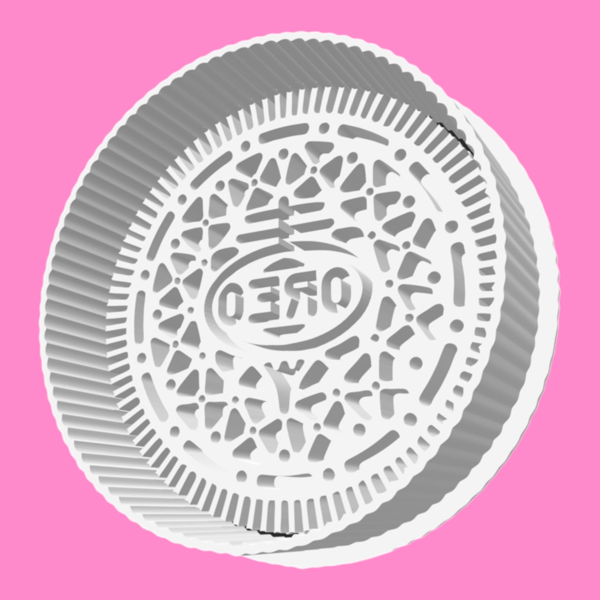 Biscuit Design Cookie Cutter with Embosser Stamp Set.