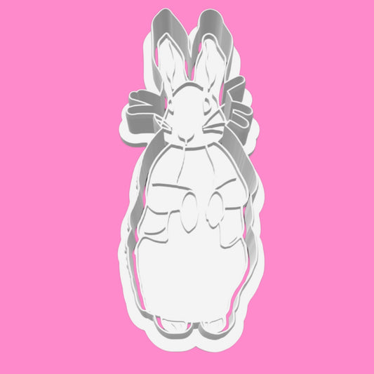 Peter Rabbit Inspired Cookie Cutter – Classic Woodland Bunny
