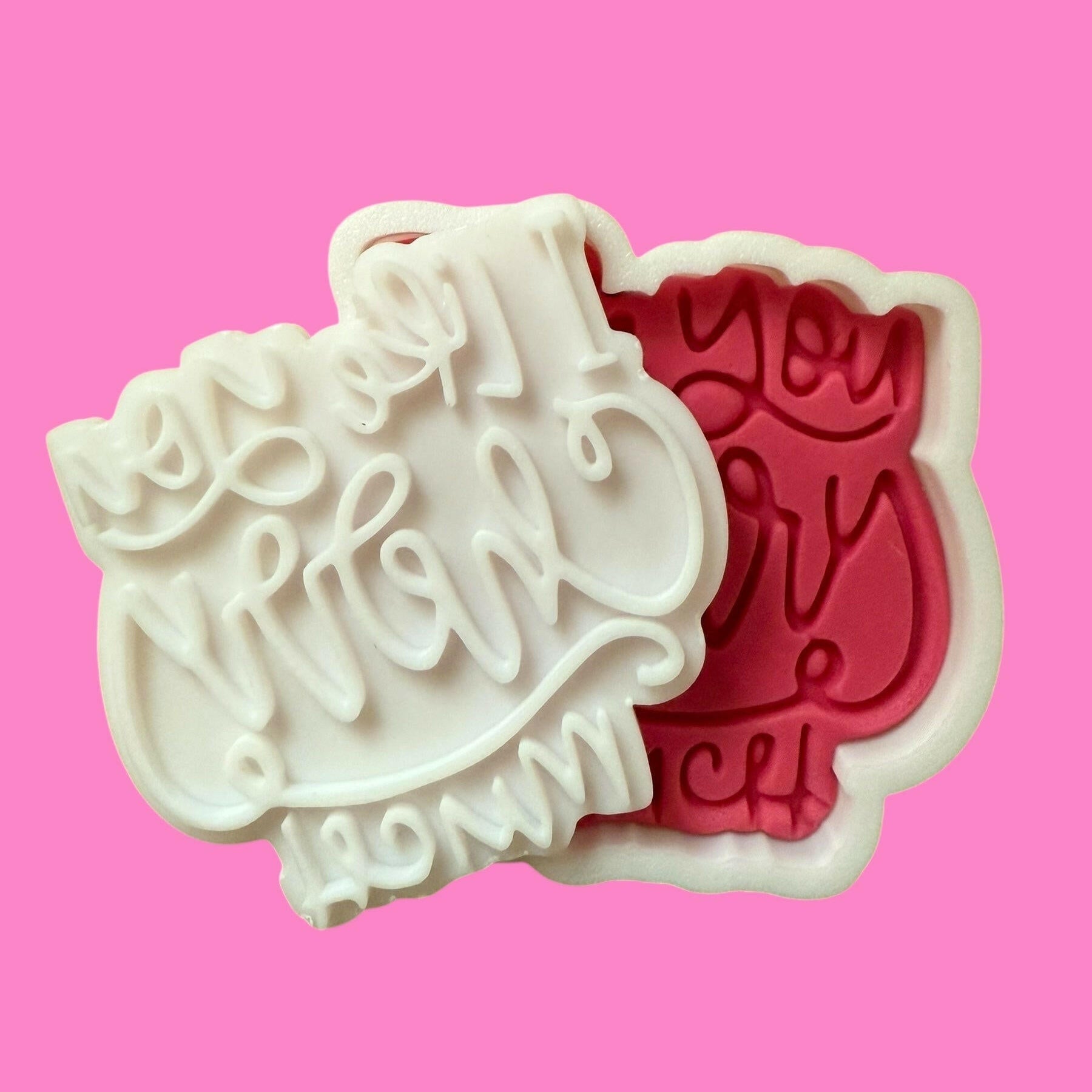 I Like You Cheerry Much Cookie Cutter & Stamp Set (8cm) | Birthday Baking | PLA.
