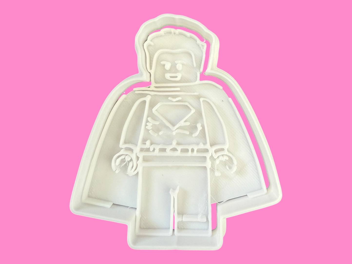 Super Bakes Duo – LEGO Batman & Superman Cookie Cutter Set (7cm+)