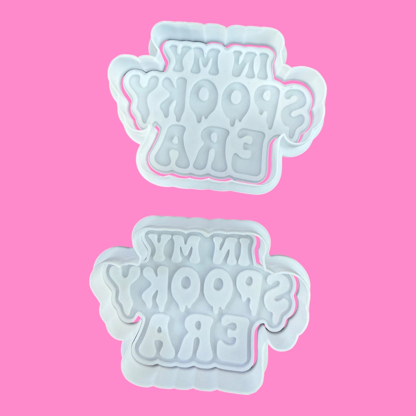 "In My Spooky Era" Cookie Cutter & Embosser – Halloween Quote