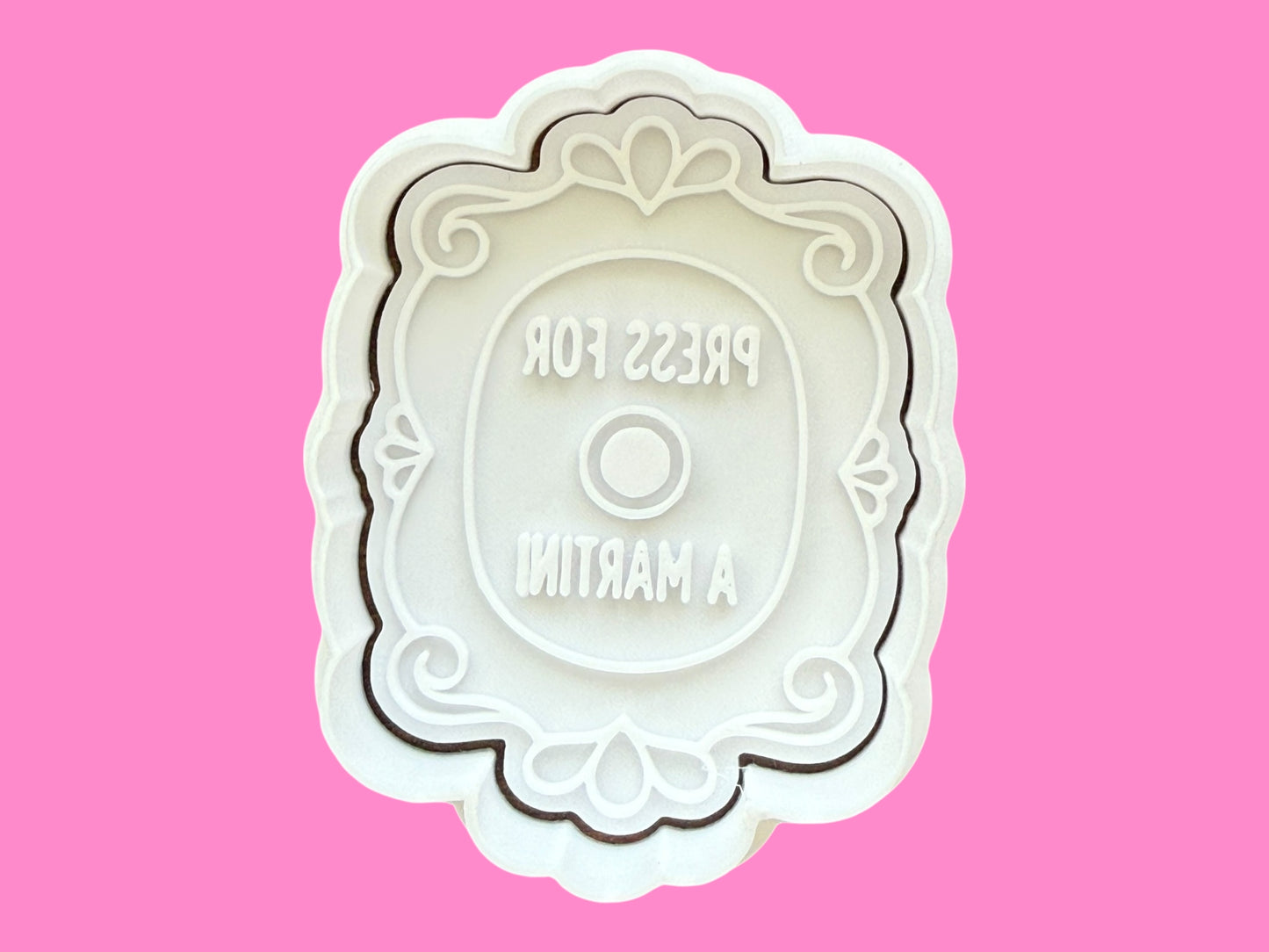 A Tini Bit Older – Martini Birthday Cookie Cutter & Embosser Stamp Set