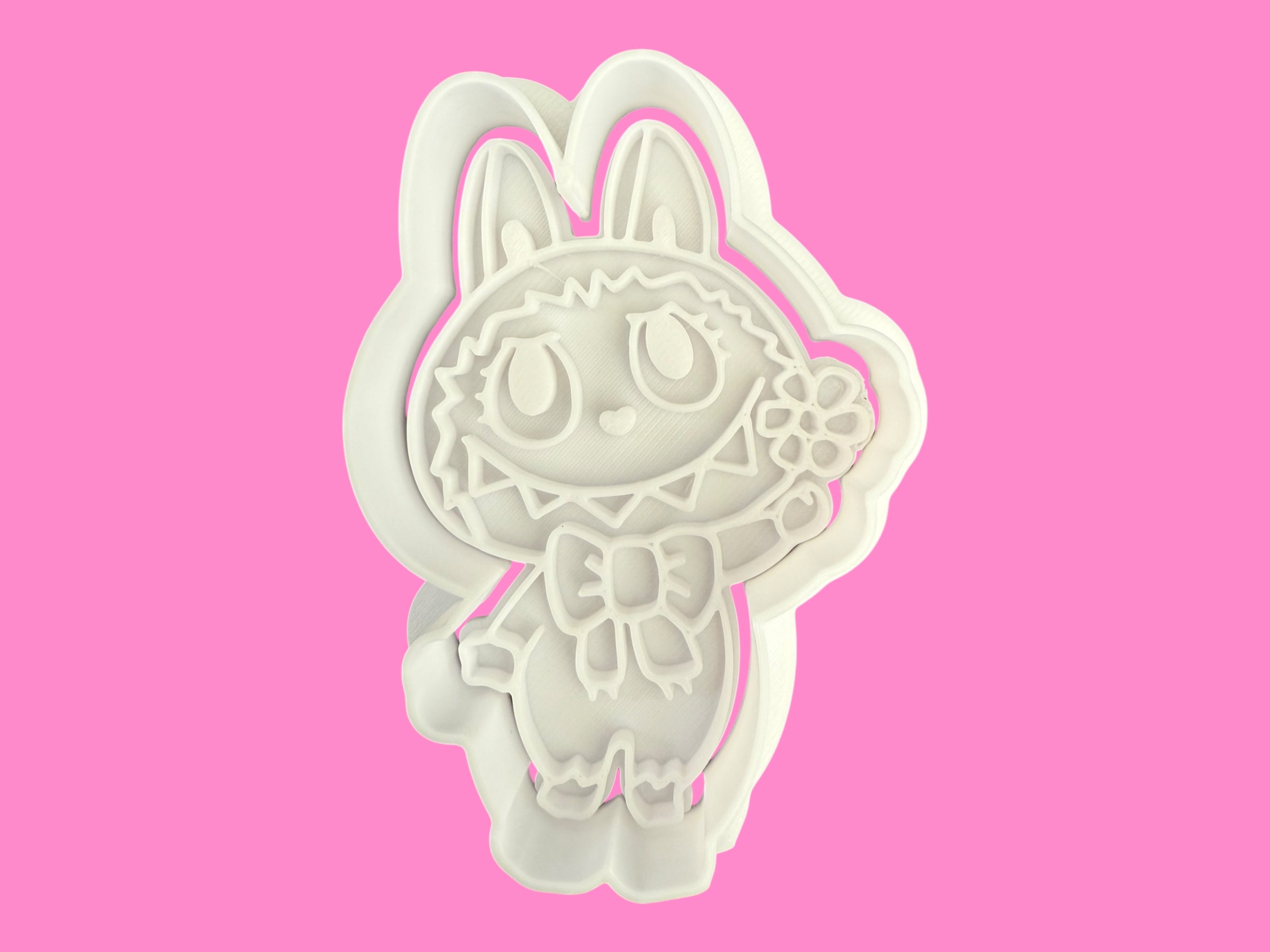 Inspired by Labubu  Cookie Cutter Set (8pcs) – Mischief in Every Bite