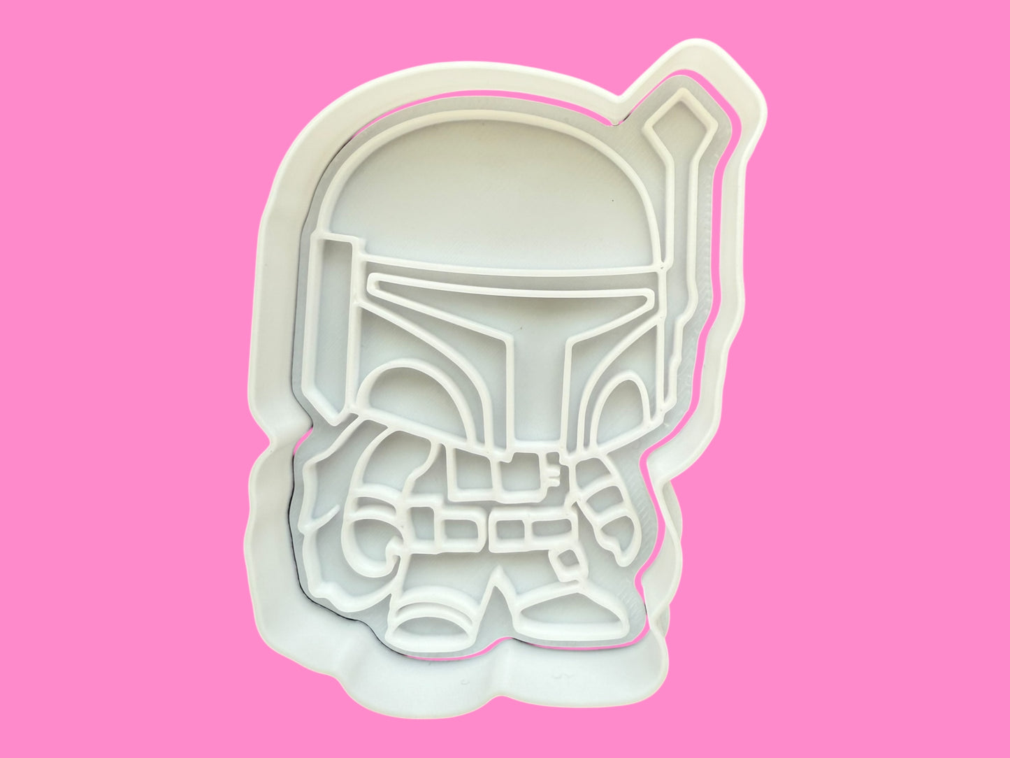 Baby Star Wars Characters – 11-Piece Cookie Cutter & Embosser Stamp Set (7–8cm)