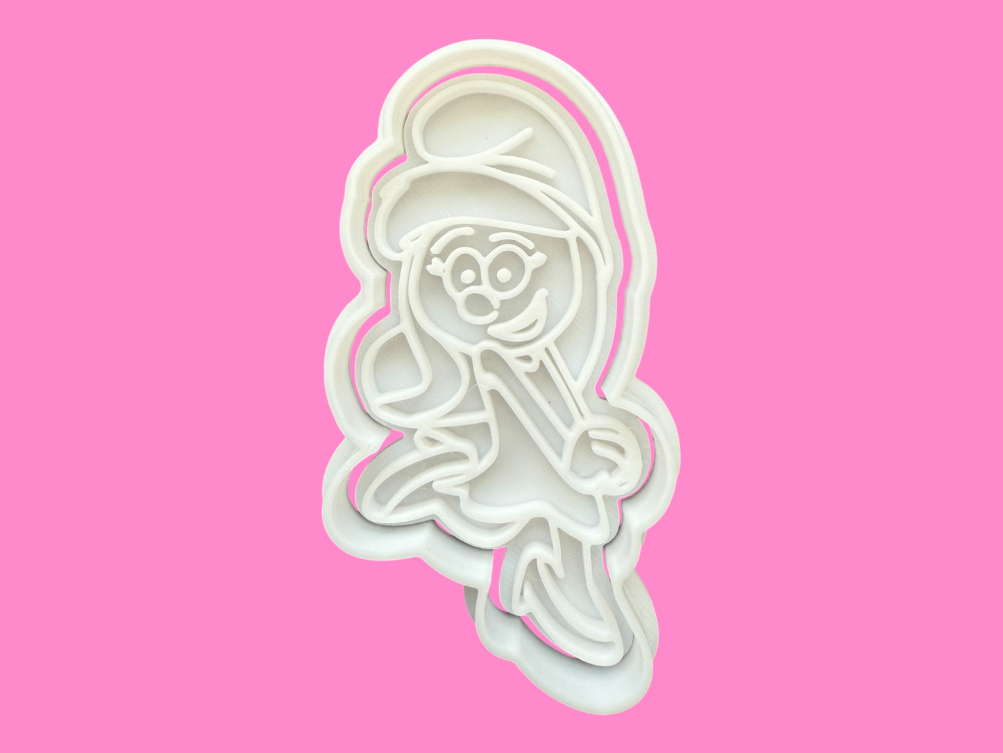 Smurfs Theme Cookie Cutter & Embosser Stamp Set – Classic Cartoon Collection