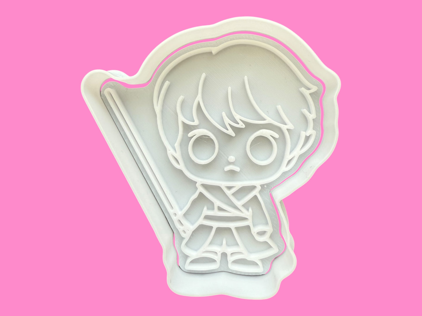 Baby Star Wars Characters – 11-Piece Cookie Cutter & Embosser Stamp Set (7–8cm)