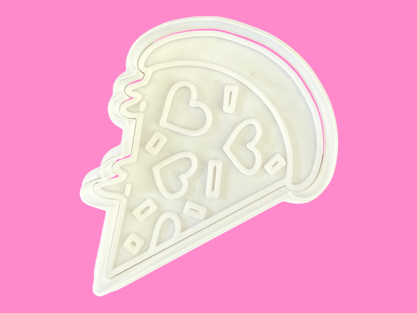 "You Have a Pizza My Heart" Cookie Cutter Set – 3 Cheesy Love Designs