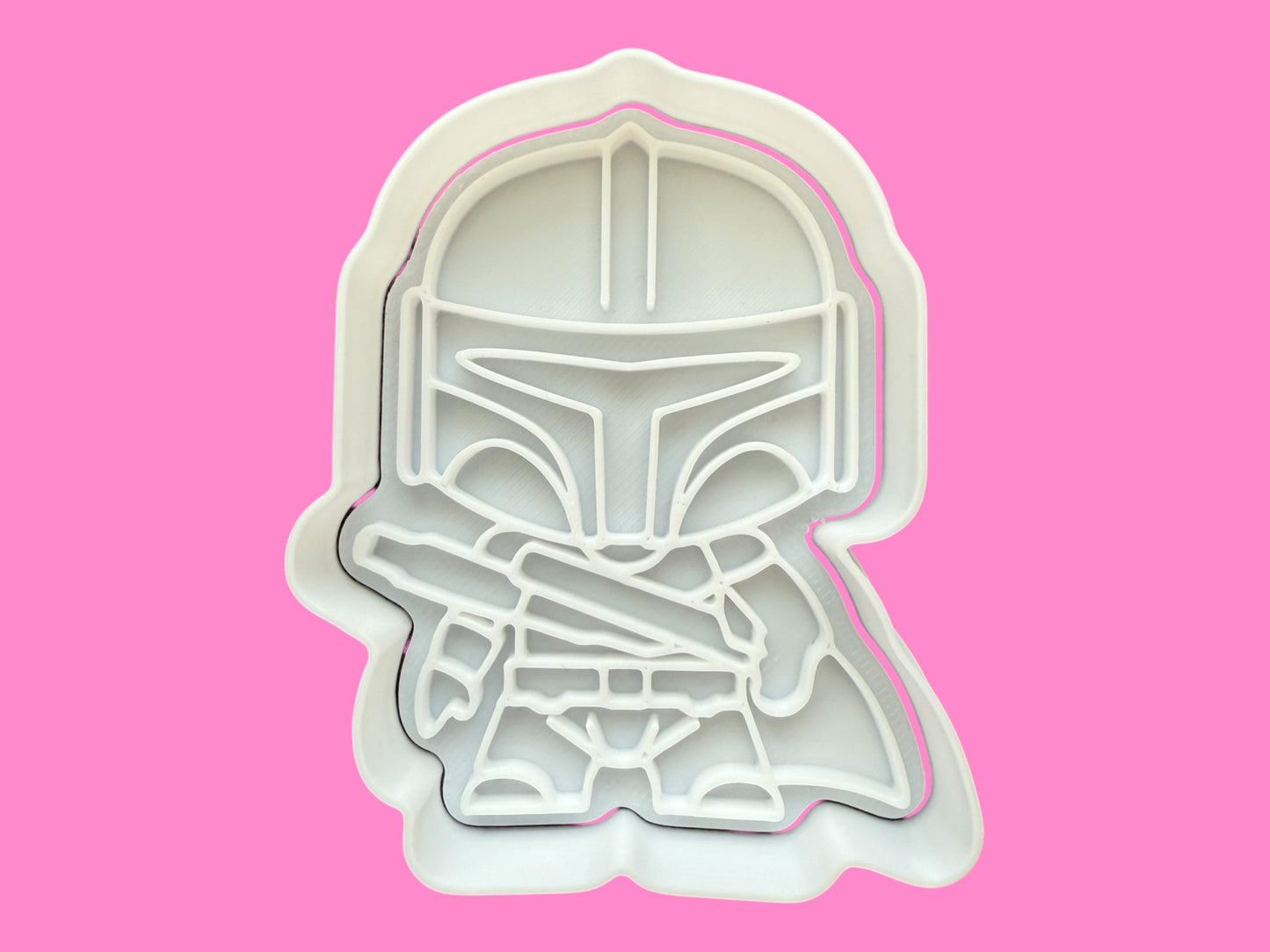 Baby Star Wars Characters – 11-Piece Cookie Cutter & Embosser Stamp Set (7–8cm)