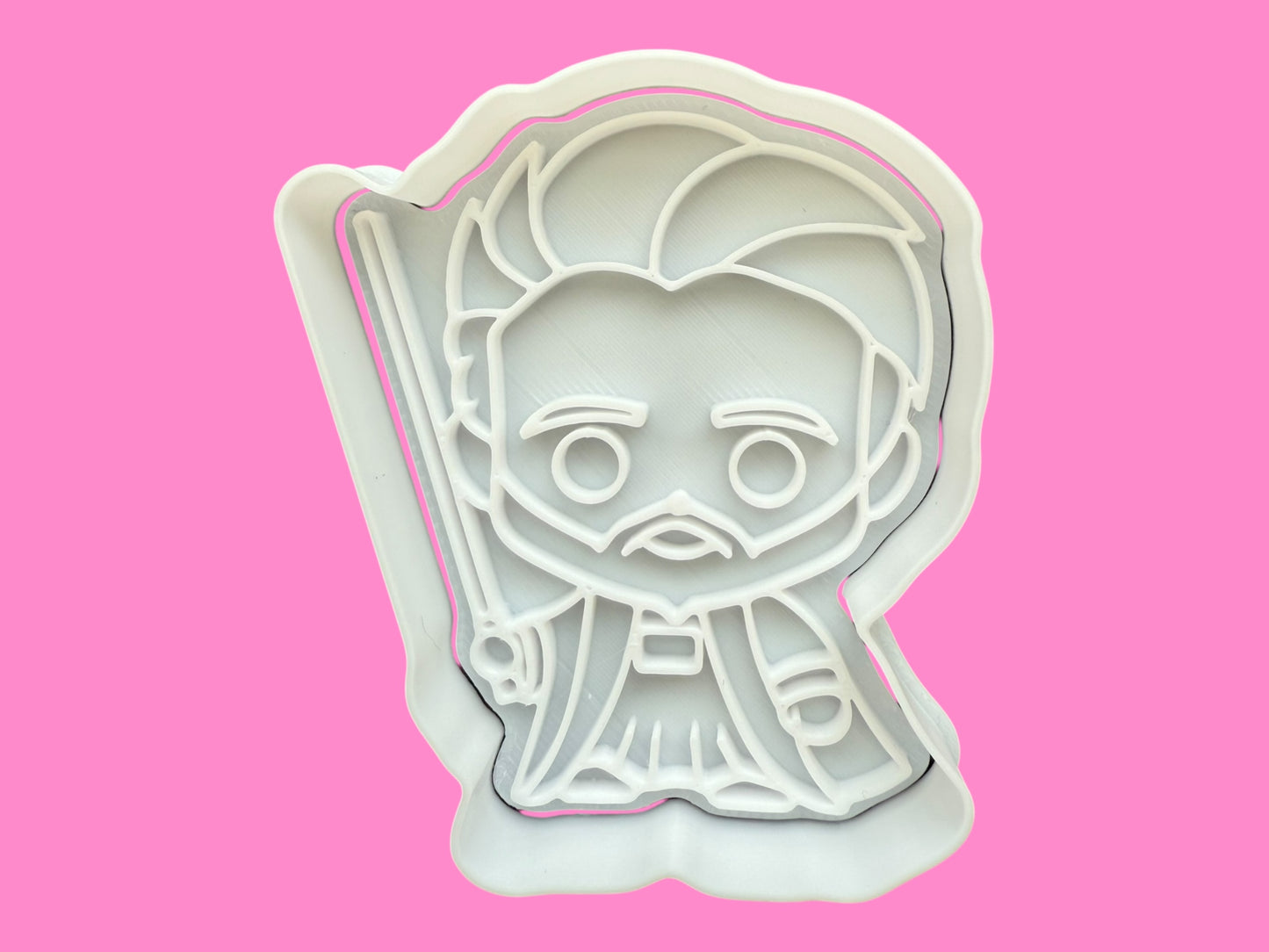 Baby Star Wars Characters – 11-Piece Cookie Cutter & Embosser Stamp Set (7–8cm)