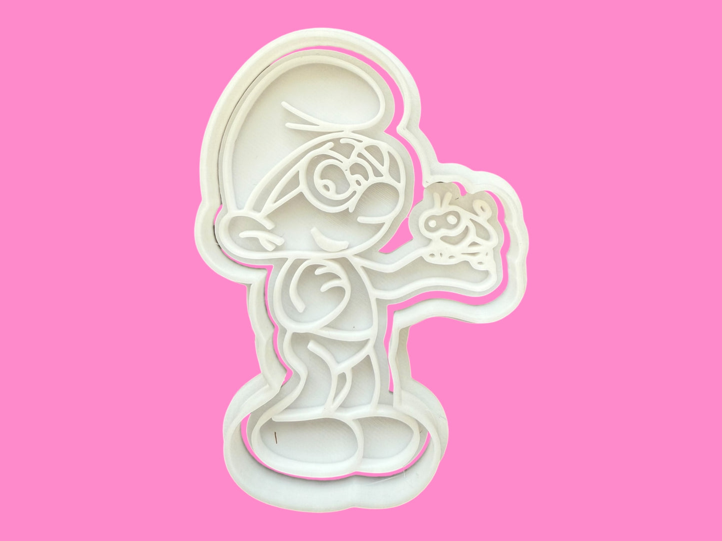 Smurfs Theme Cookie Cutter & Embosser Stamp Set – Classic Cartoon Collection