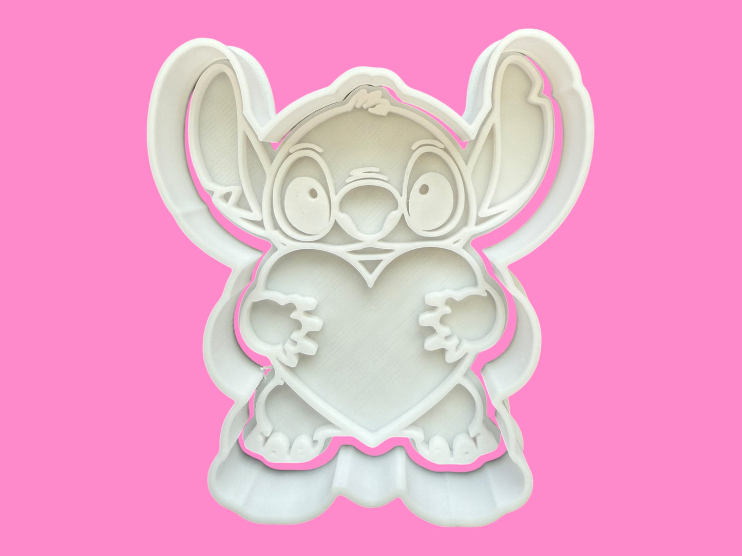 Lilo & Stitch Cookie Cutter & Embosser Stamp Set – Set of 6 Ohana-Inspired Designs Set-4