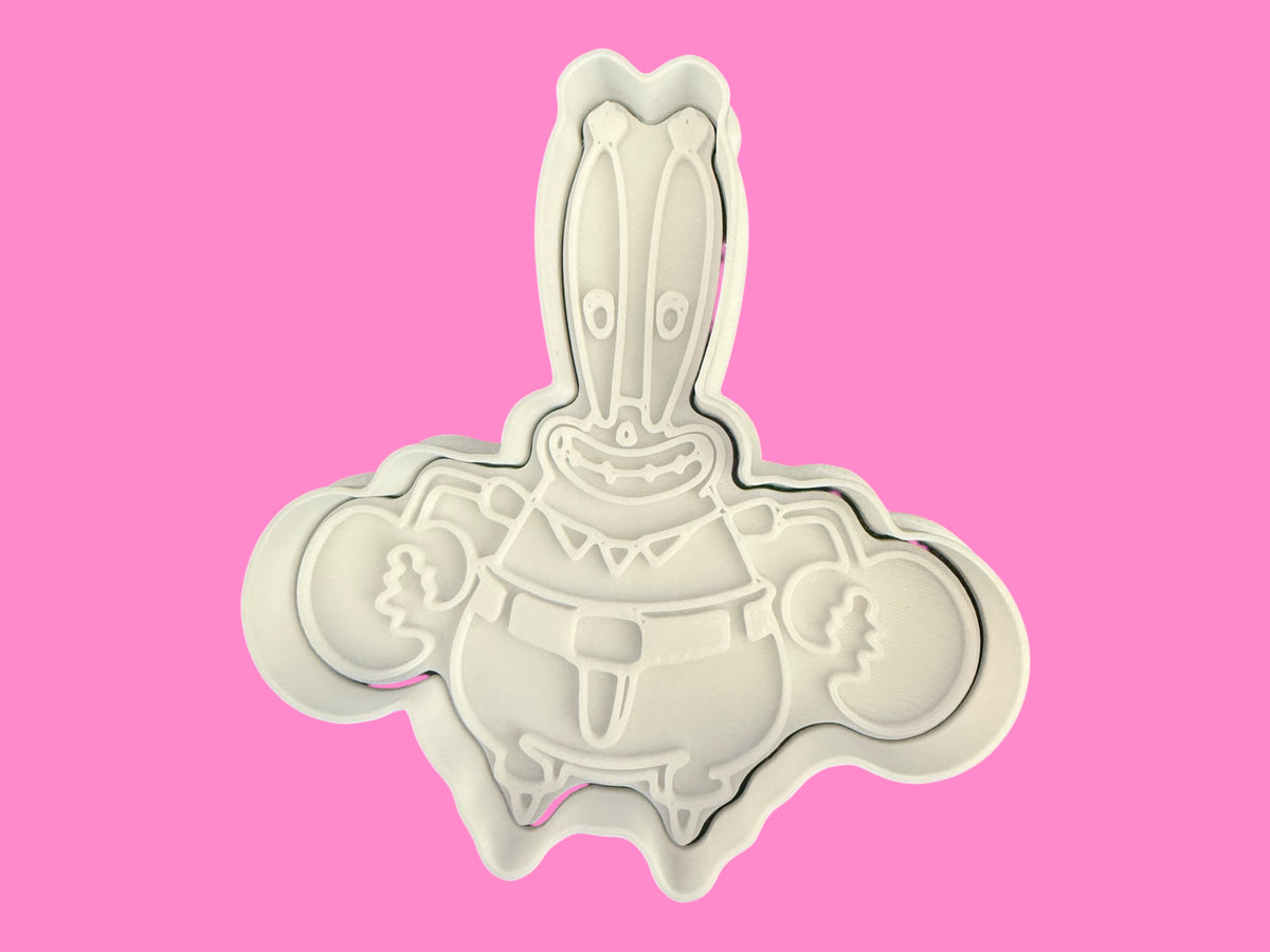 SpongeBob Cookie Cutter Set – 10-Piece Undersea Crew
