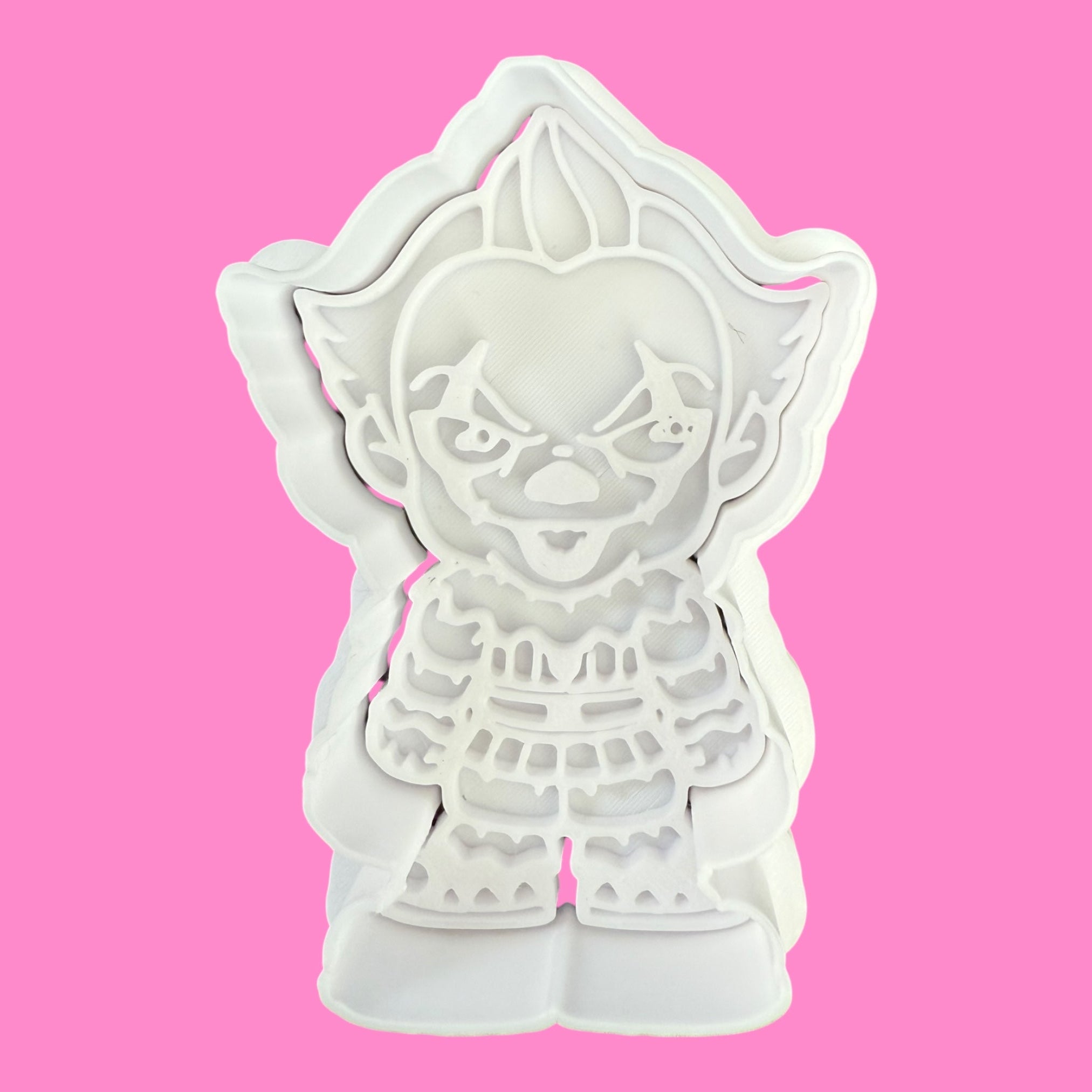 Pennywise – Cookie Cutter & Embosser Stamp (Approx. 8cm)