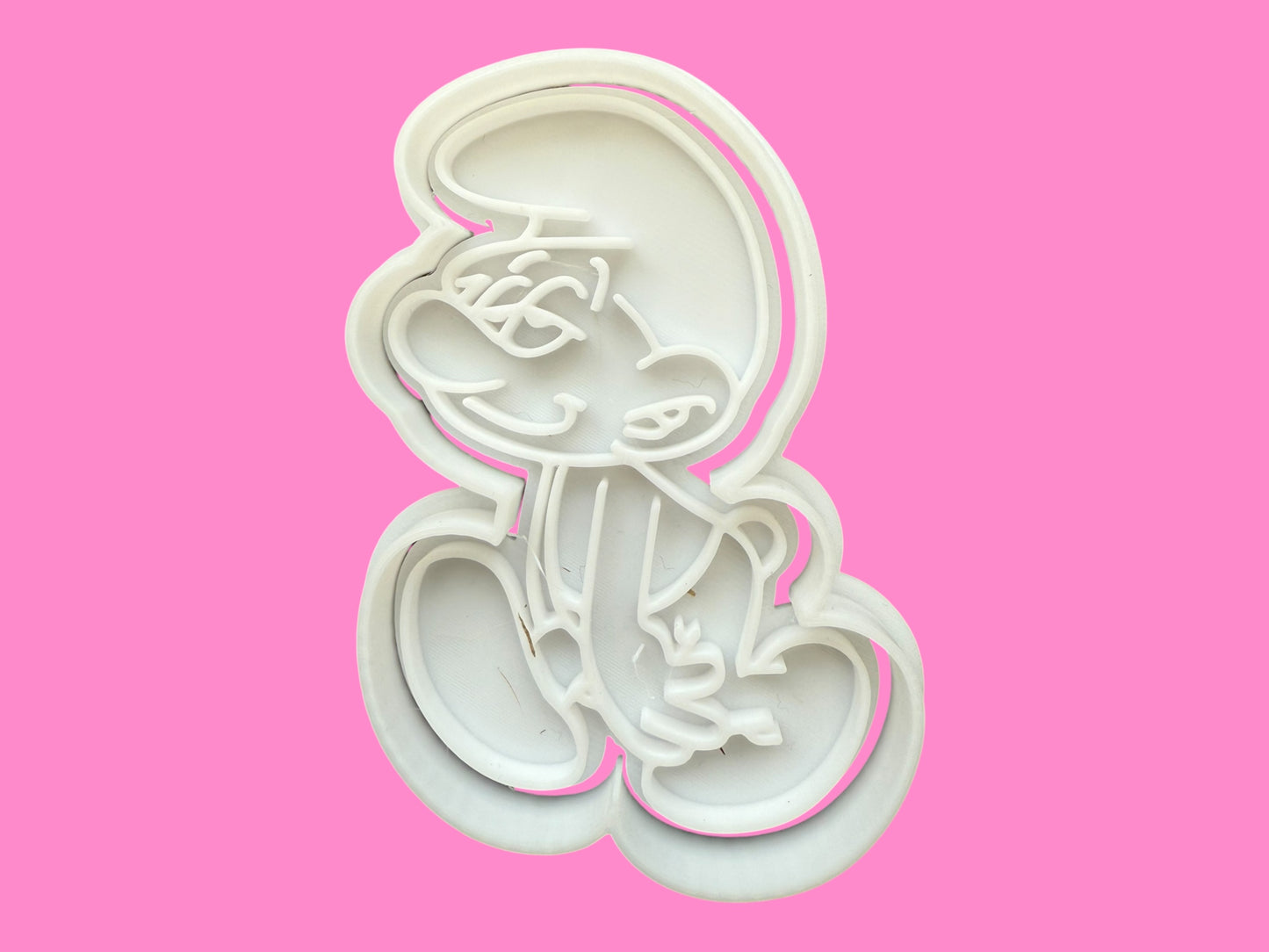 Smurfs Theme Cookie Cutter & Embosser Stamp Set – Classic Cartoon Collection