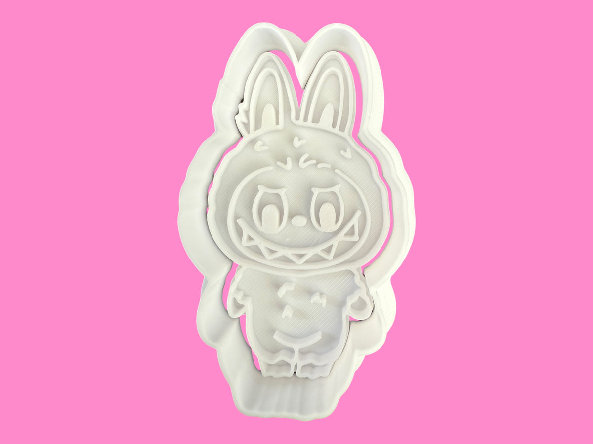 Inspired by Labubu  Cookie Cutter Set (8pcs) – Mischief in Every Bite