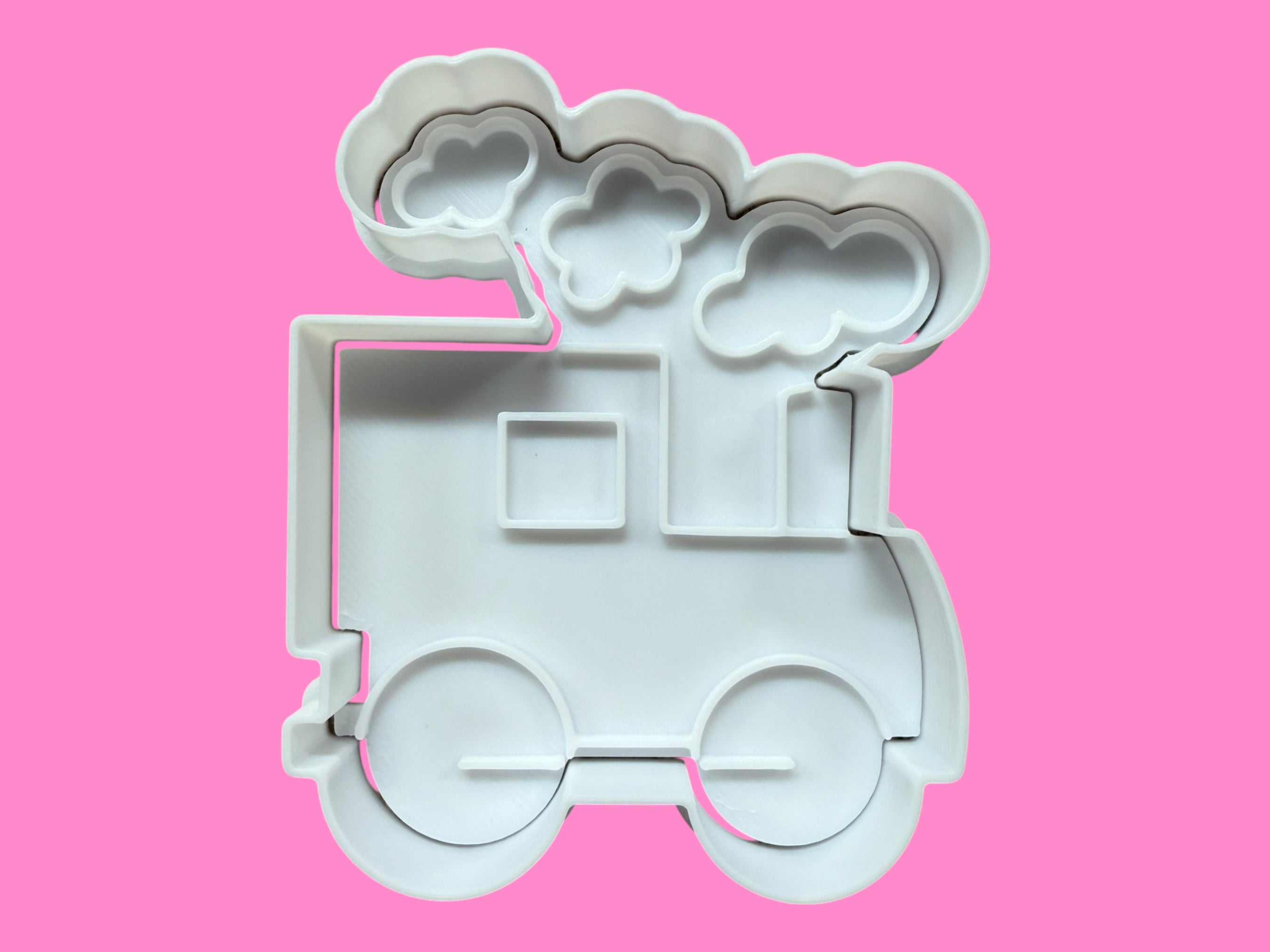 Choo Choo Cookie Cutter Set – 3-Piece Train Delight (7cm+)