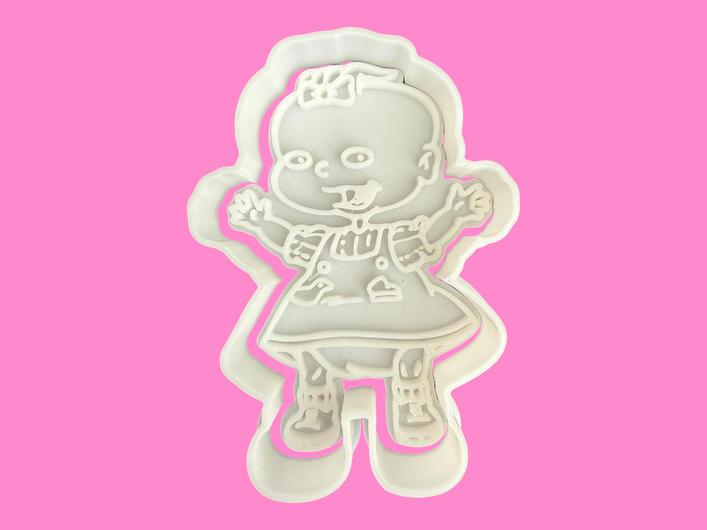 Rugrats  Inspired Cookie Cutter & Embosser Set – 9-Piece 90s Nostalgia