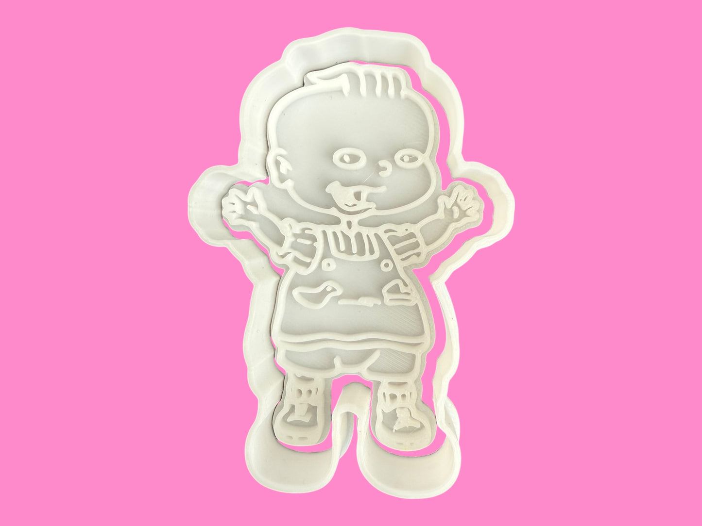 Rugrats  Inspired Cookie Cutter & Embosser Set – 9-Piece 90s Nostalgia