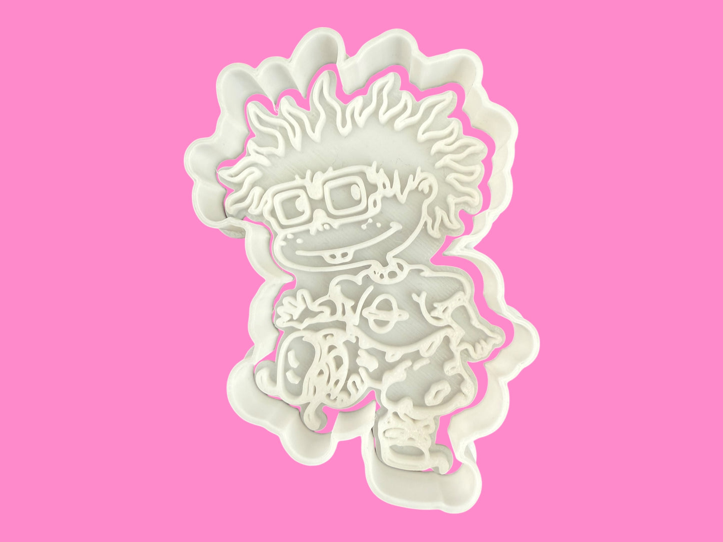 Rugrats  Inspired Cookie Cutter & Embosser Set – 9-Piece 90s Nostalgia