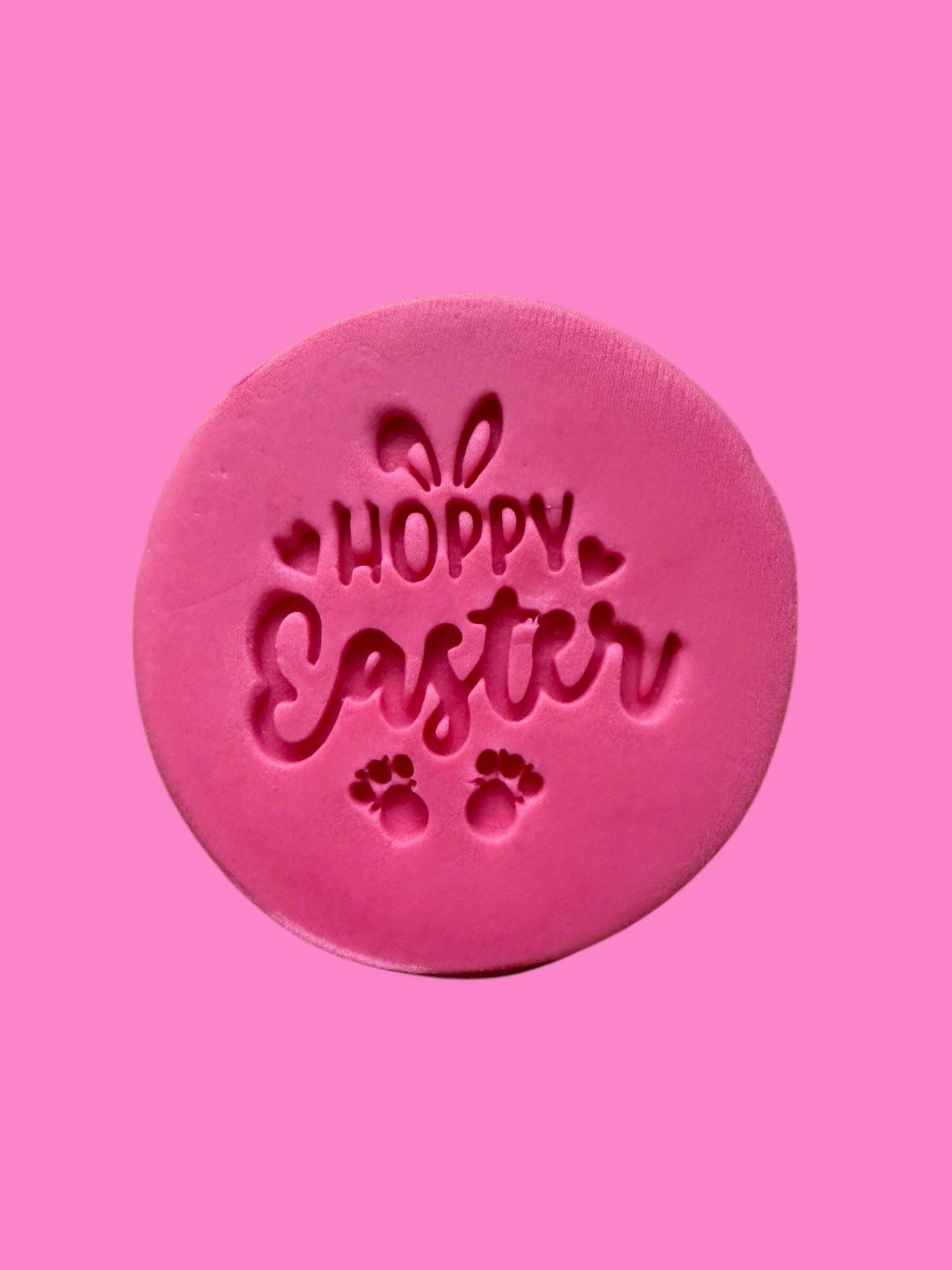 Hoppy Easter Cookie Cutter & Stamp | Bunny Feet Design | PLA