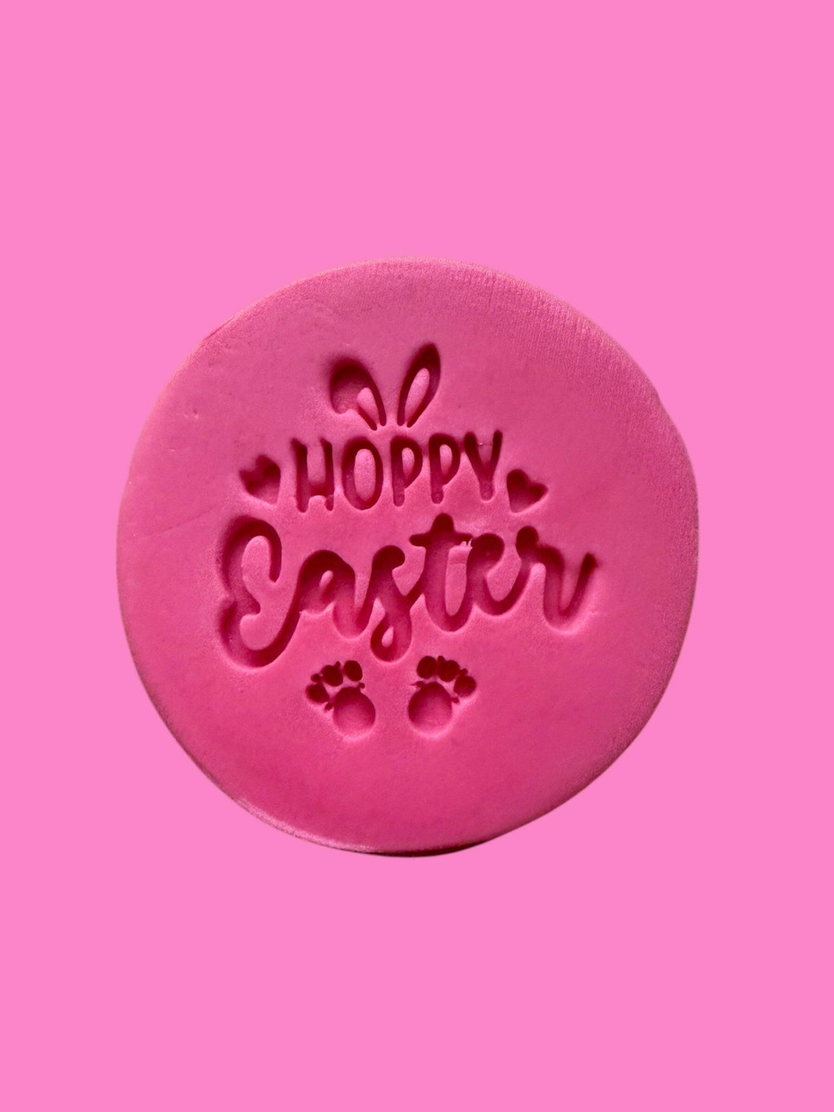 Hoppy Easter Cookie Cutter & Stamp | Bunny Feet Design | PLA