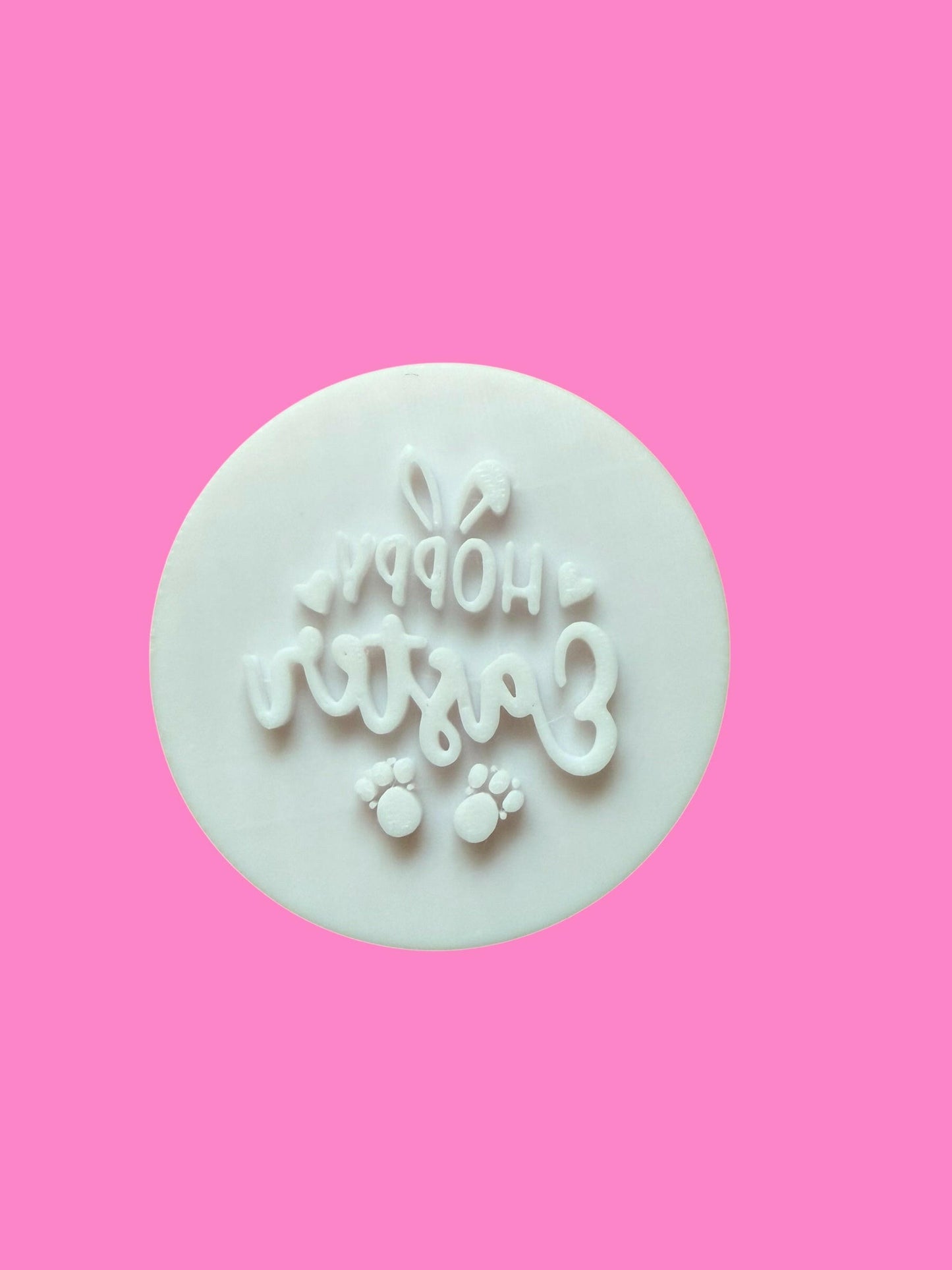 Hoppy Easter Cookie Cutter & Stamp | Bunny Feet Design | PLA