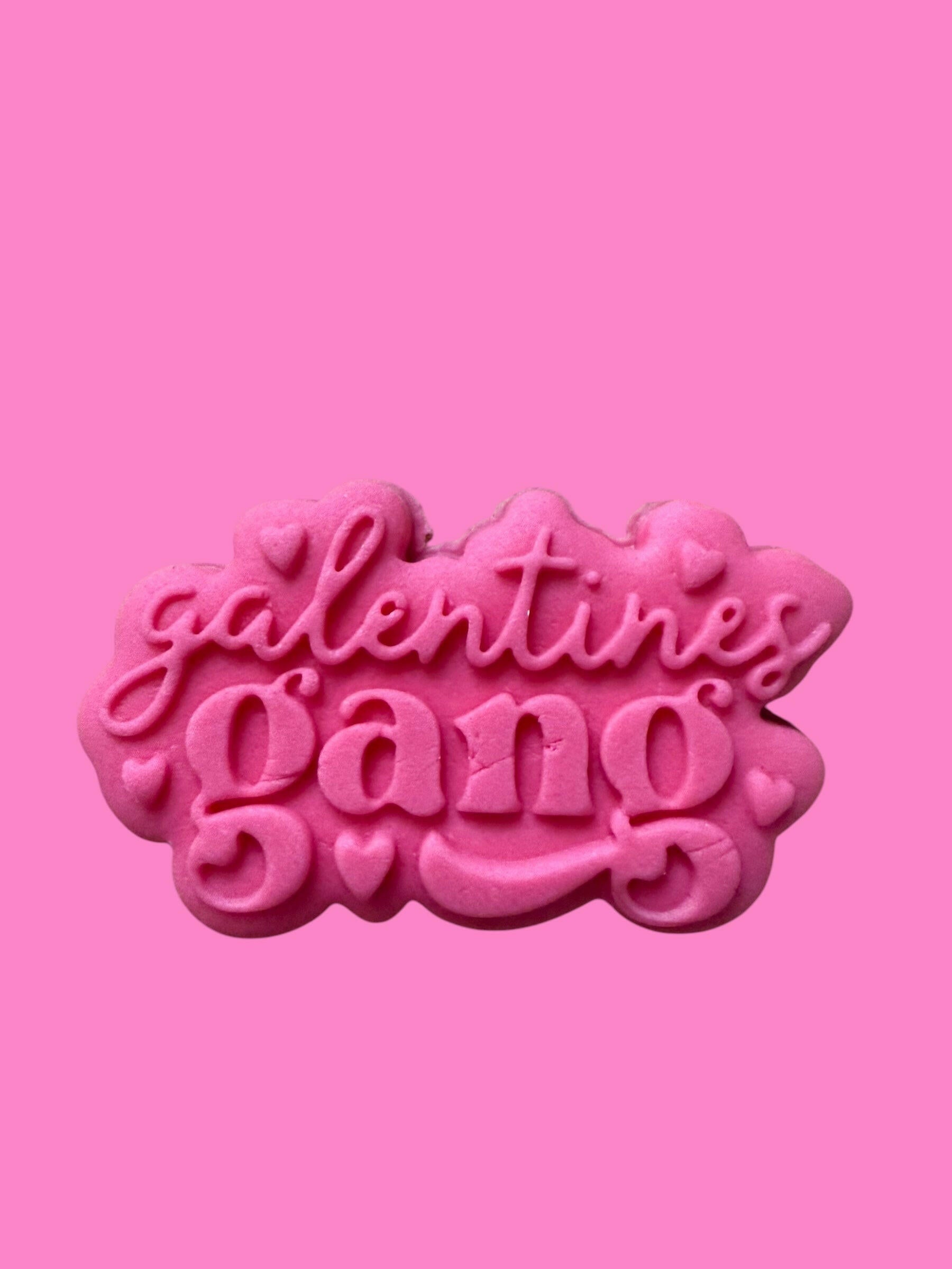 "Galentines Gang" Cookie Cutter & Stamp | Girls’ Night Baking | PLA