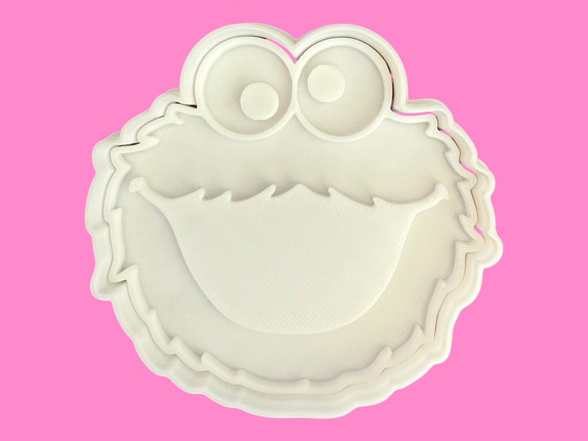 Sesame Street Cookie Cutter Set – 8-Piece Nostalgic Character Collection (7cm+)