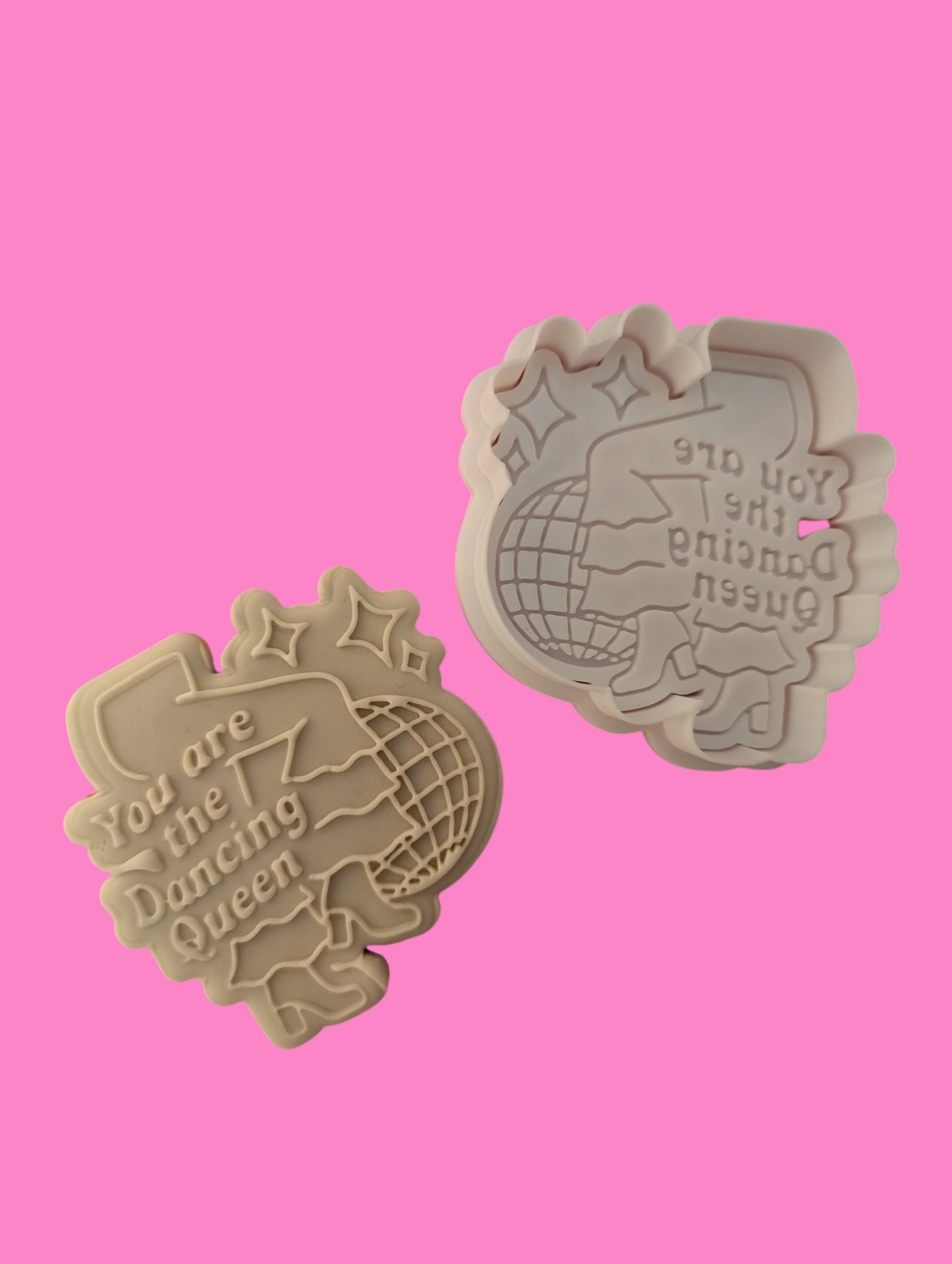 “You Are the Dancing Queen” embosser & cutter – perfect for disco-themed bakes & ABBA lovers!