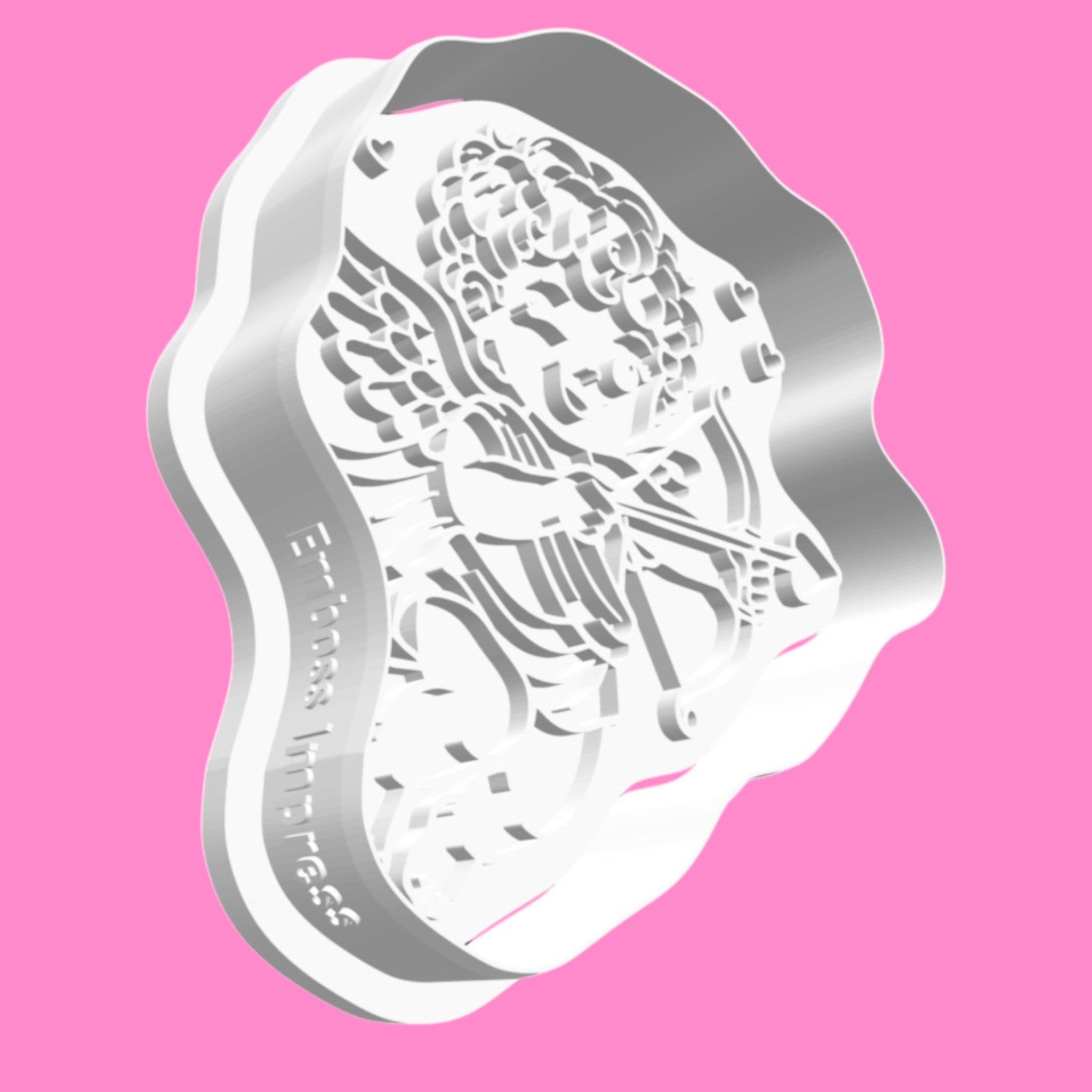 Cupid with Bow & Arrow Cookie Cutter - Valentine’s Day Love Heart Design
