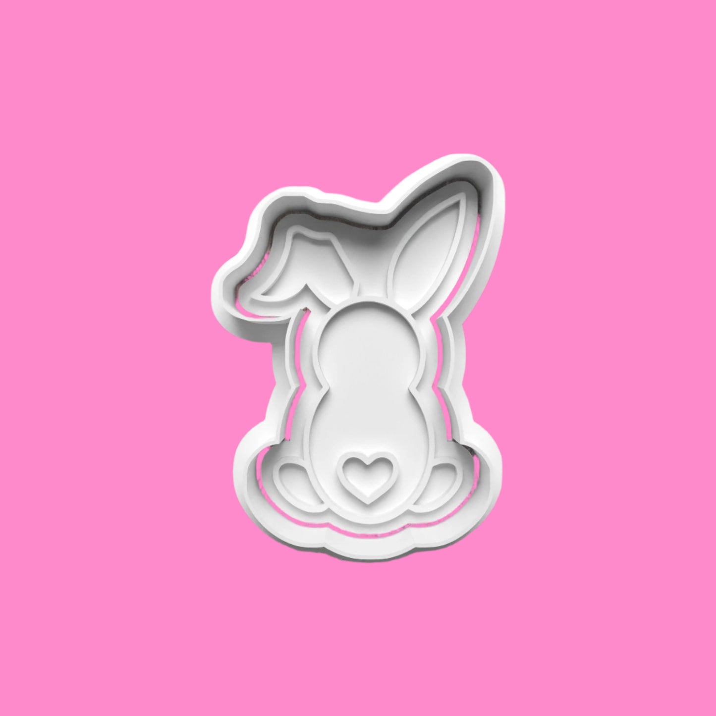 Easter Bunny Cookie Cutter and  Embosser Set