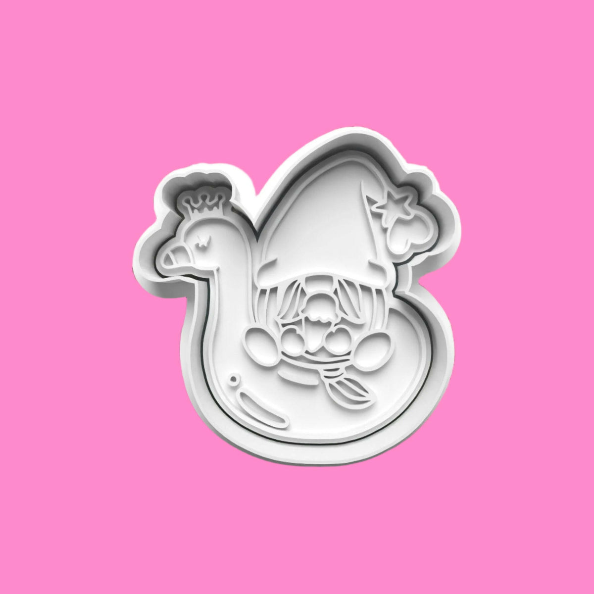 Gonk going on Holiday Cookie Cutter and Embosser Set of 4.