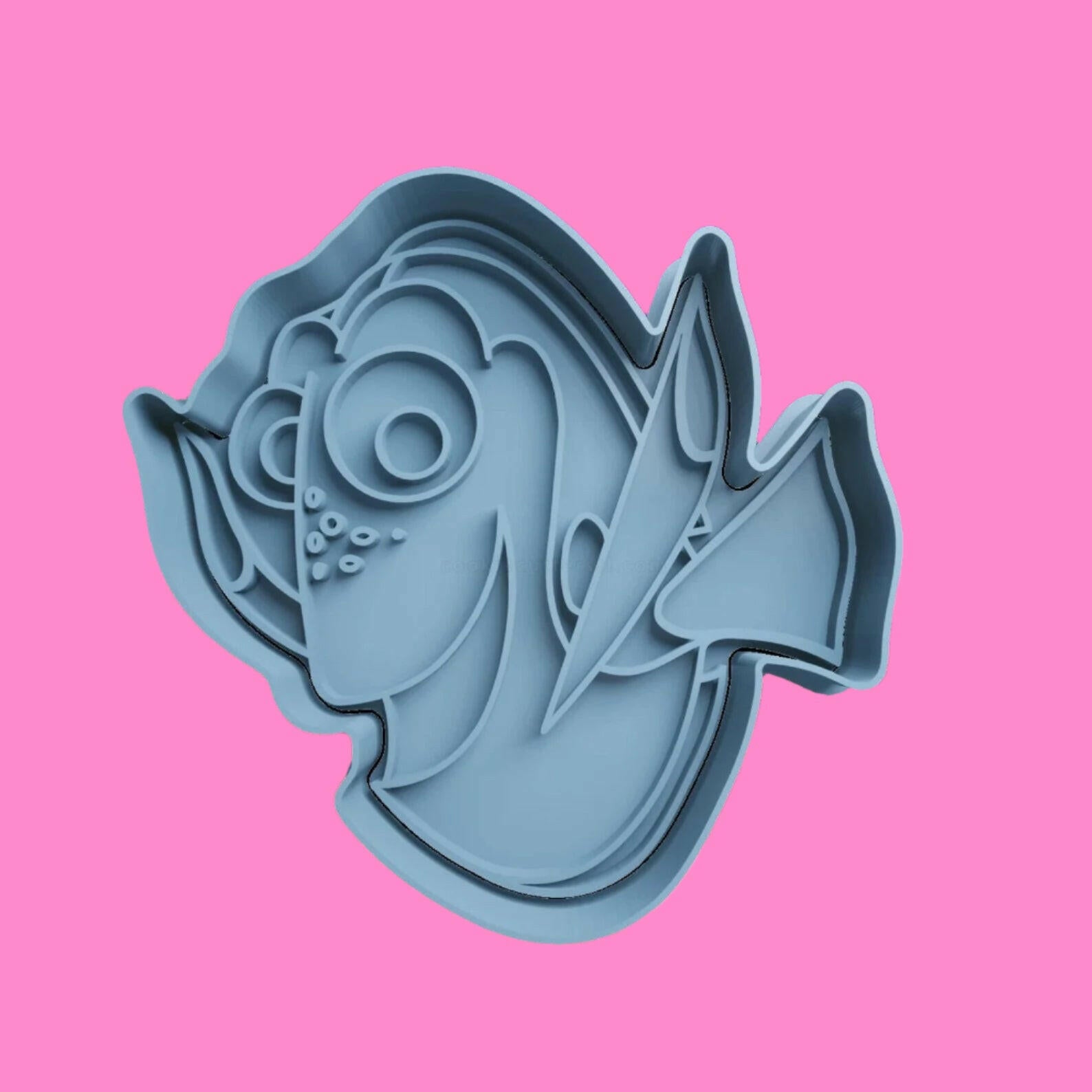 Nemo & Friends Cookie Cutter and Embosser Stamp Complete Set.