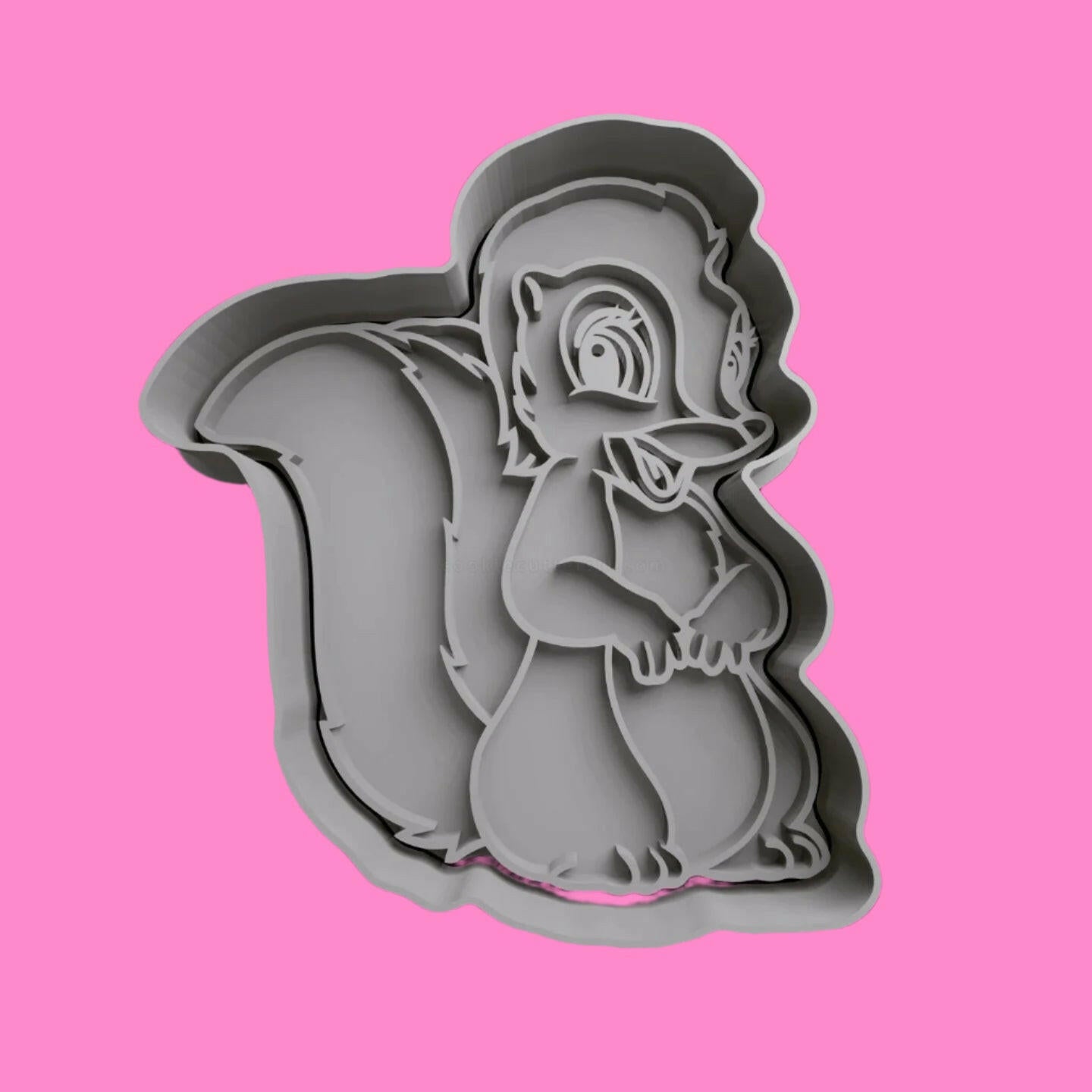 Bambi-Inspired Embosser and Cookie Cutter Set – Set of 6.