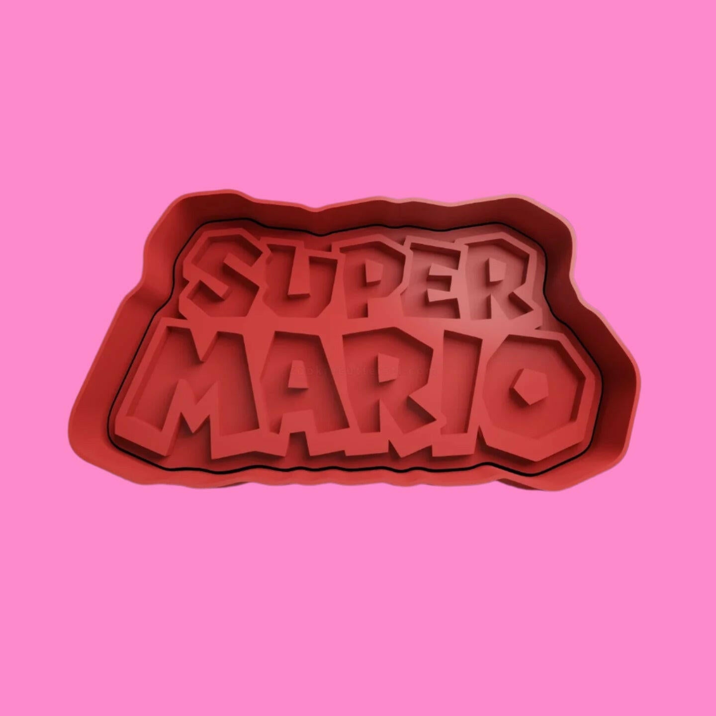 Super Mario-Inspired Embosser and Cookie Cutter Set – Set of 6.