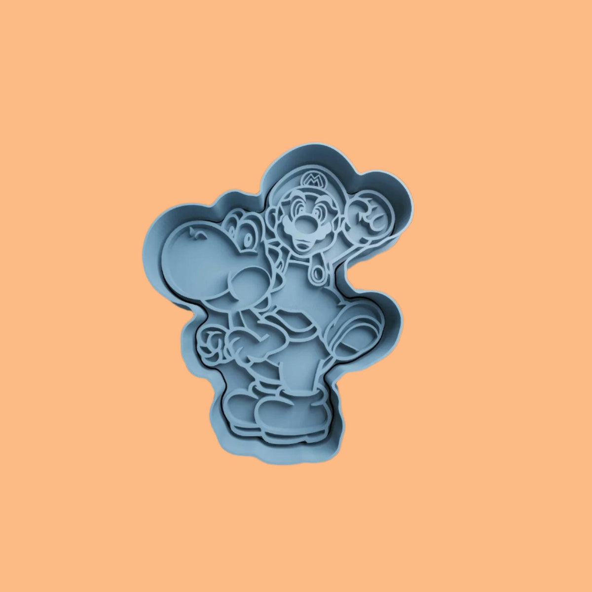 Super Mario-Inspired Embosser and Cookie Cutter Set – Set of 6.