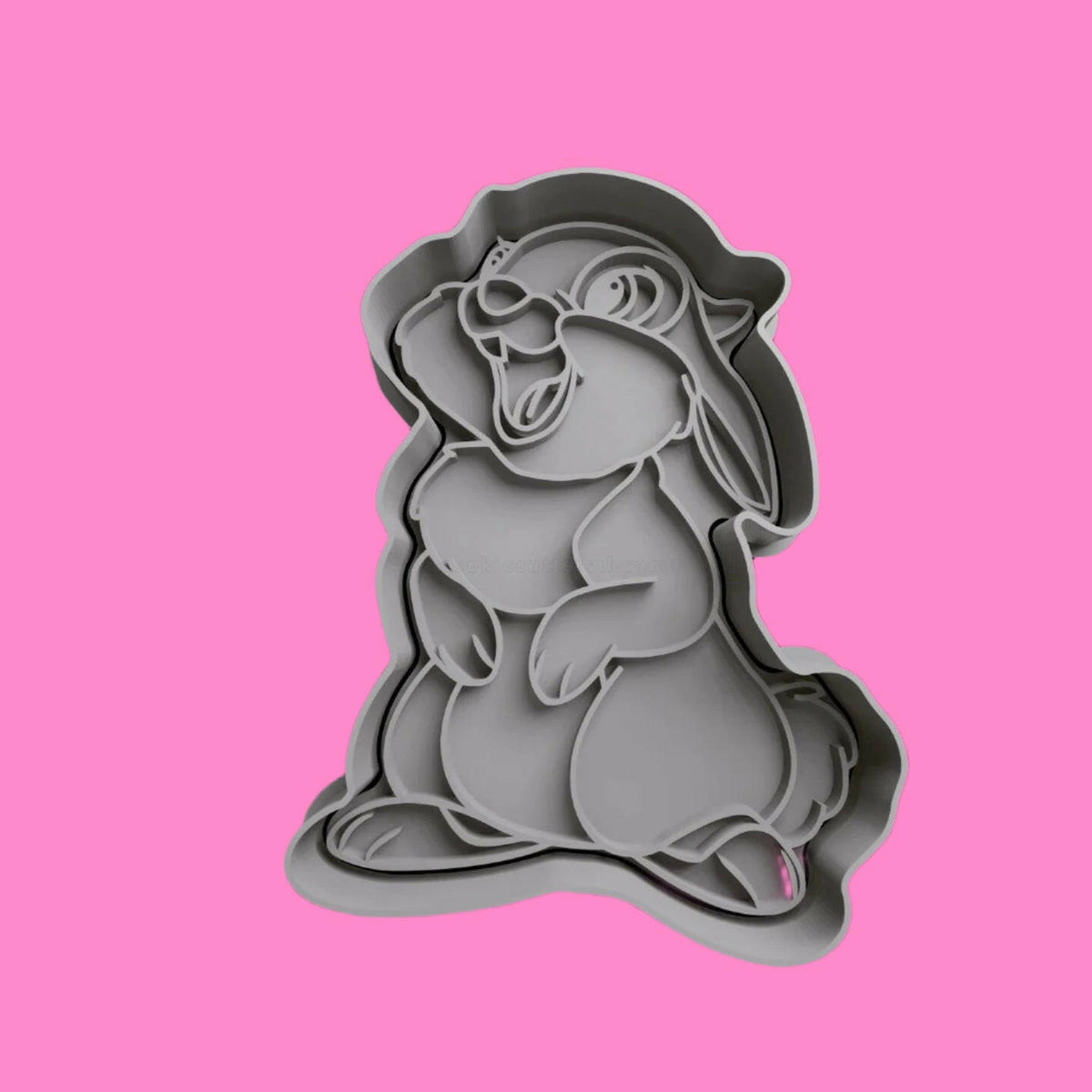 Bambi-Inspired Embosser and Cookie Cutter Set – Set of 6.
