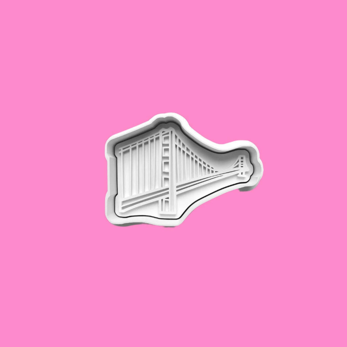 Famous Landmarks from around the World Cookie Cutter and Embosser Complete Stamp Set of 15.