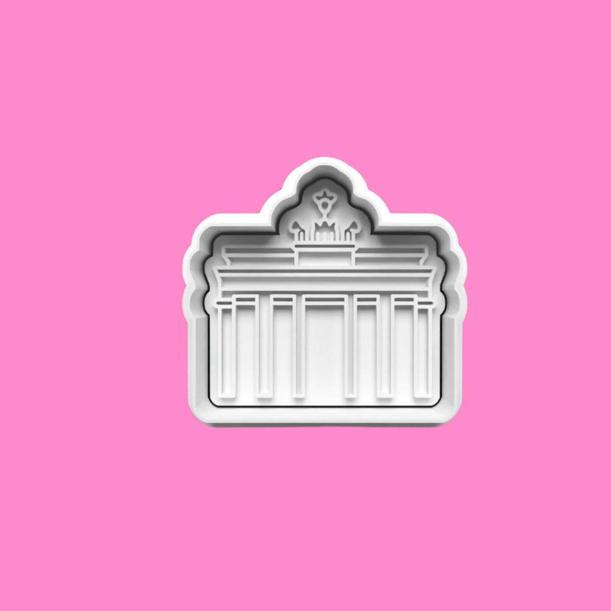 Famous Landmarks from around the World Cookie Cutter and Embosser Complete Stamp Set of 15.