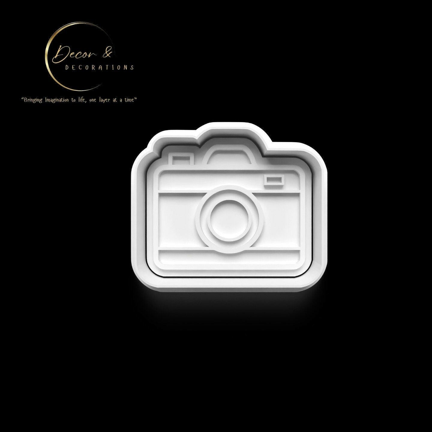 Travel Adventure Cookie Cutter and Embosser Stamp Set in 7cm or 10cm sizes..