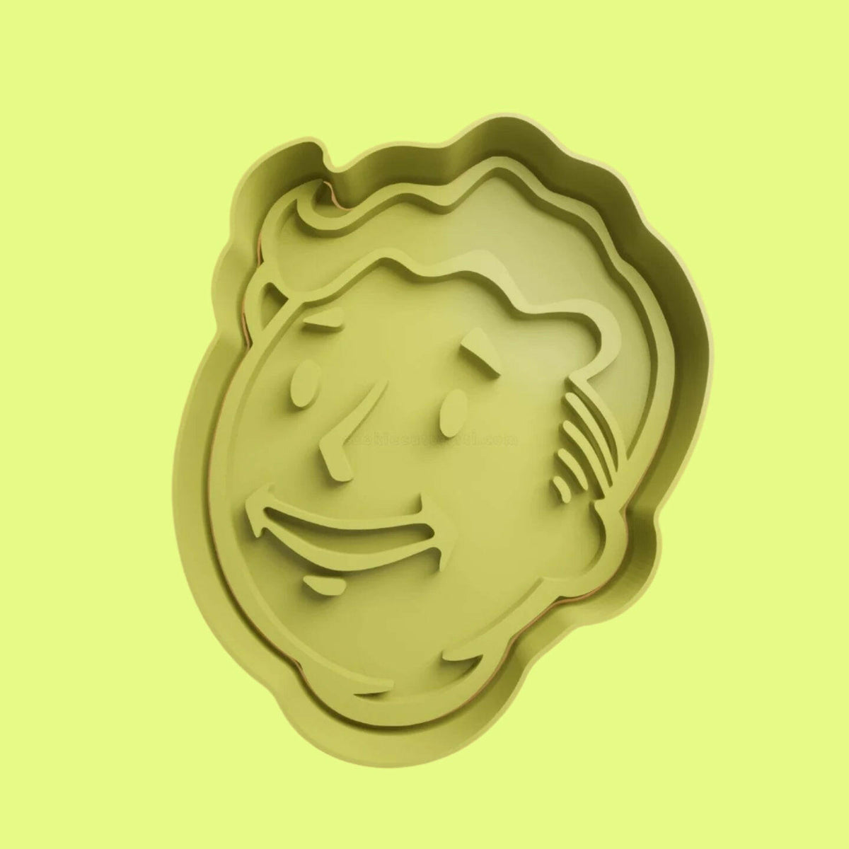 Radiation Ready: Fallout Inspired Cookie Cutter & Embosser Stamp Kit.