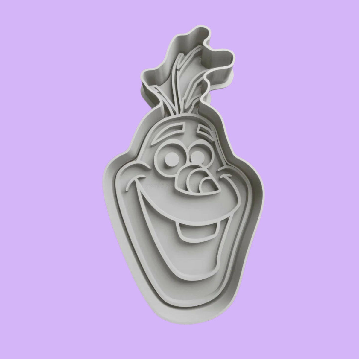 Frozen Cookie Cutter and Embosser Stamp Set of 6.