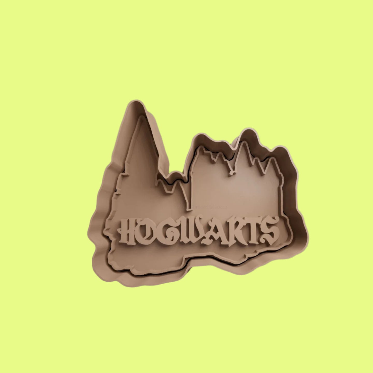 Harry Potter-Inspired Embosser and Cookie Cutter Set – House Badges, Sorting Hat, and Hogwarts Crest