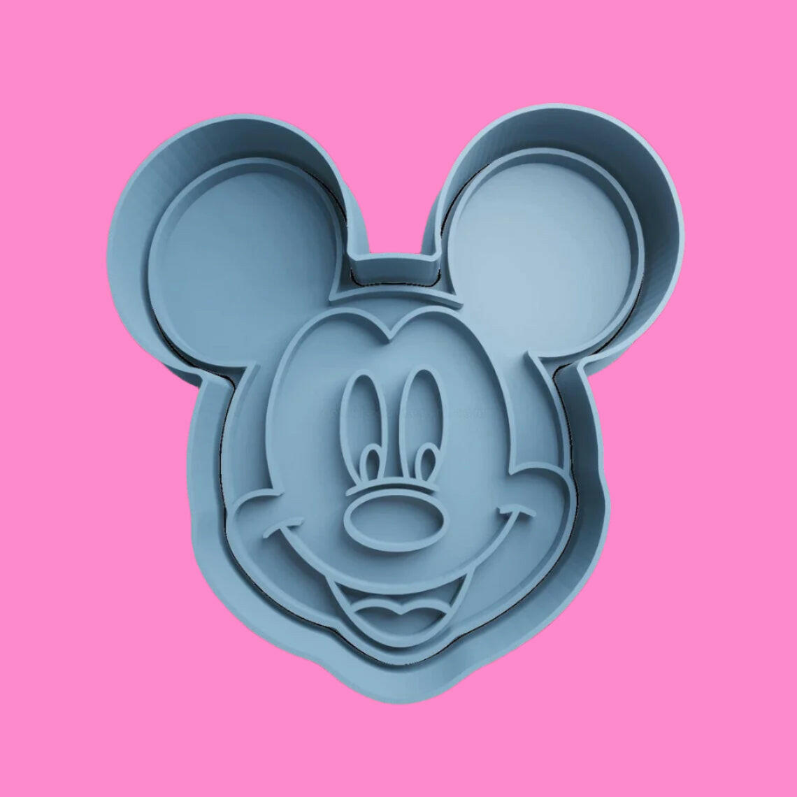 Character Head Embosser and Cookie Cutter Set – 6-Piece Baking Tools.